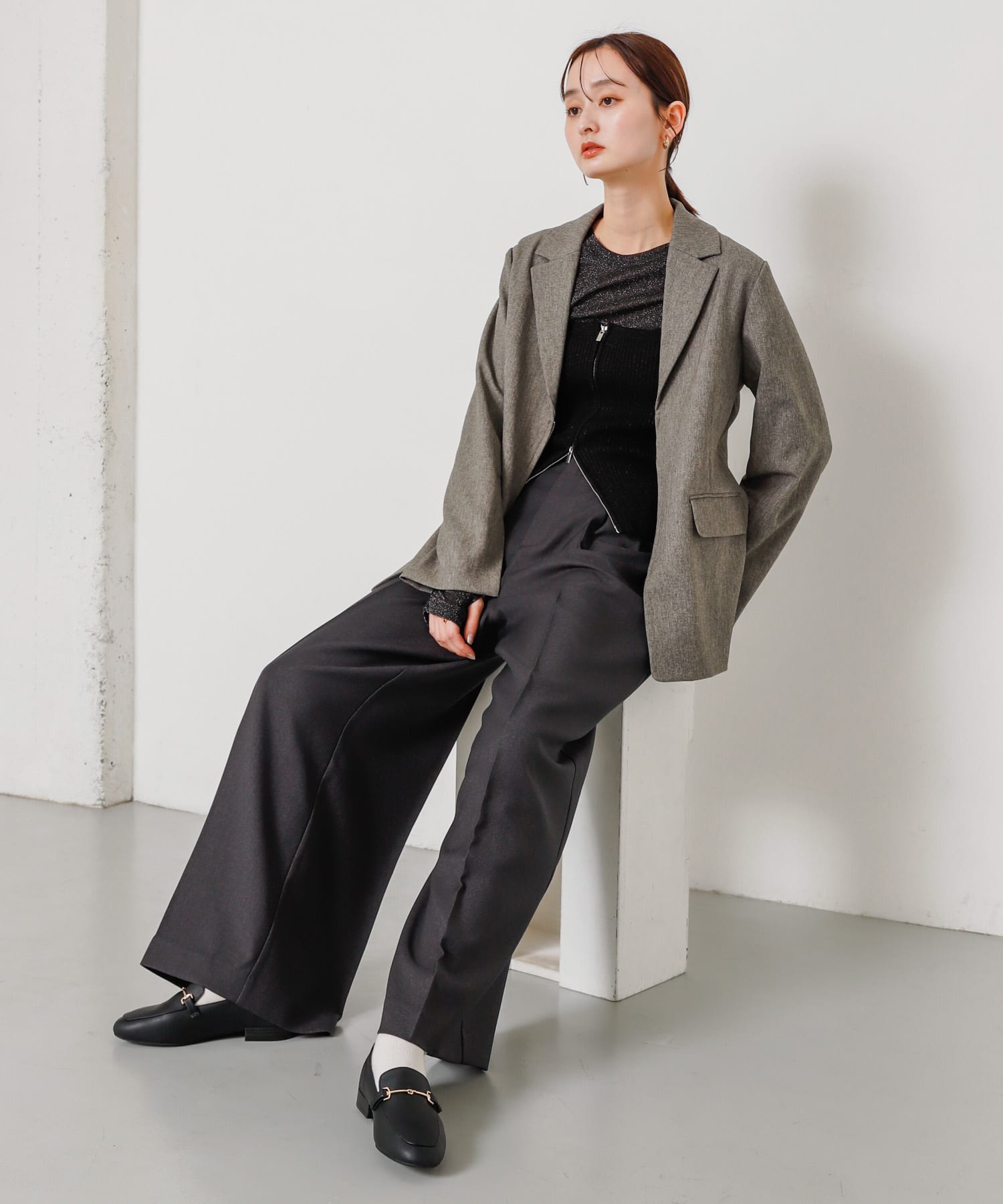 身長：169cm サイズ：one