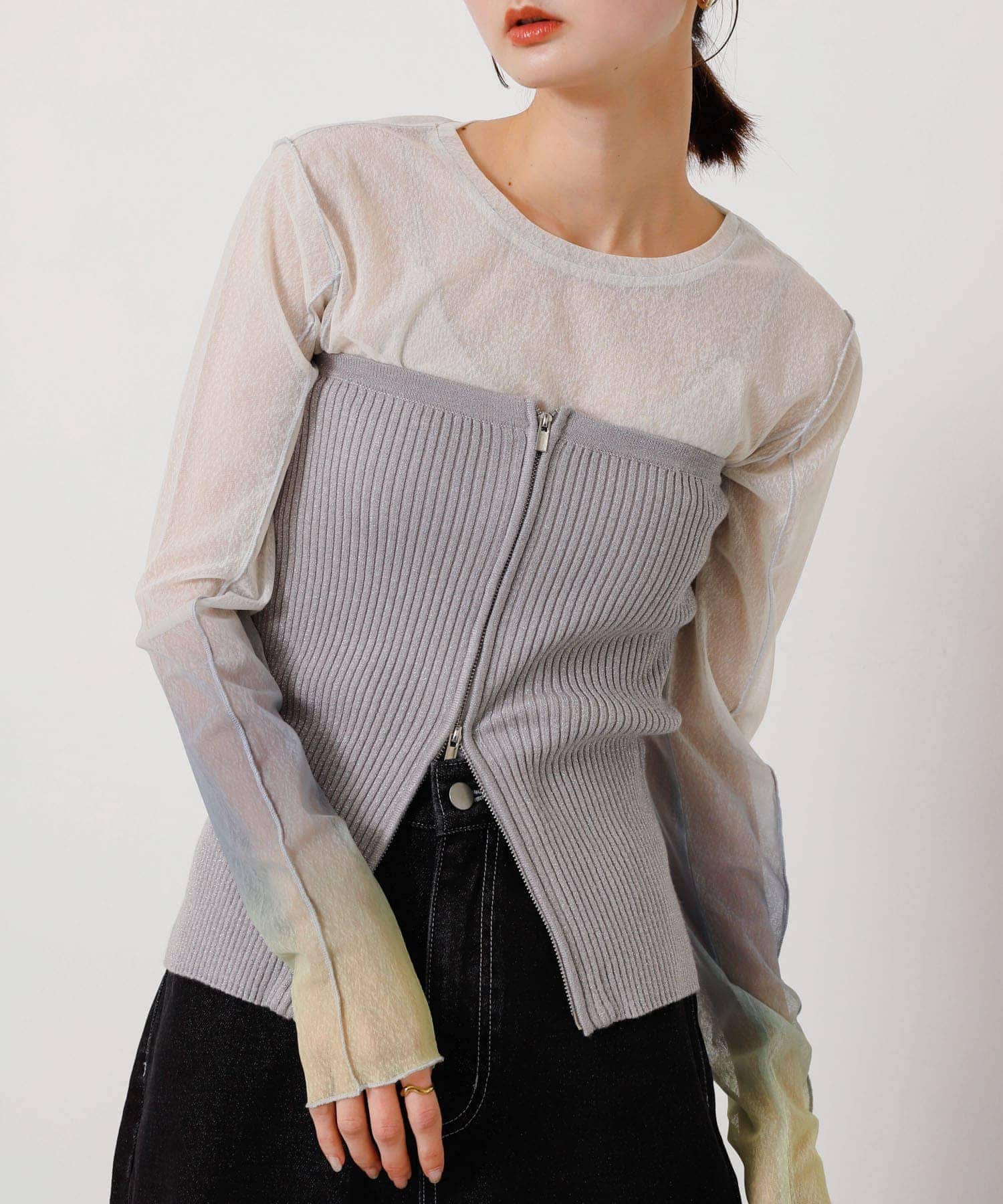 身長：169cm サイズ：one