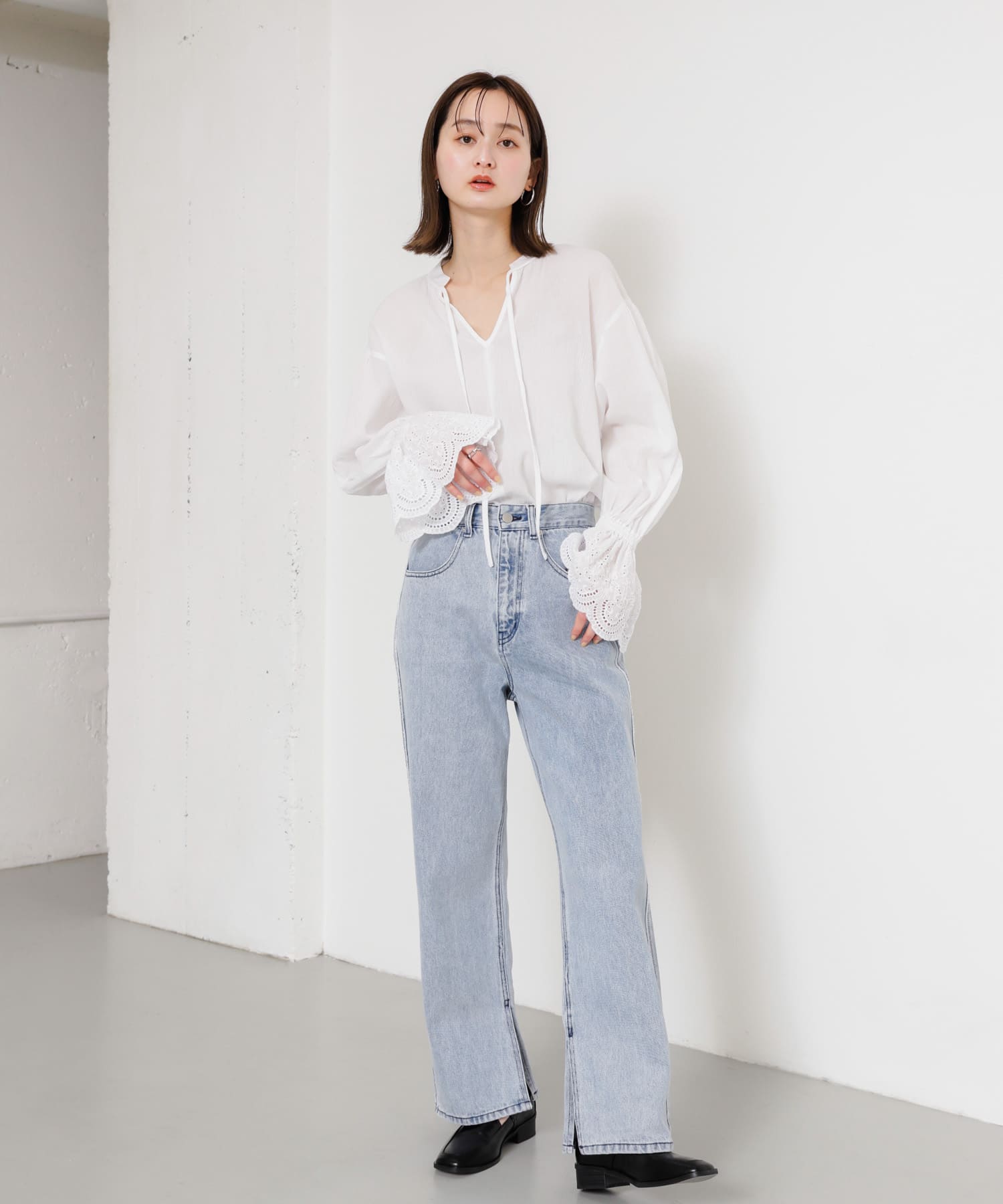 身長：169cm サイズ：one