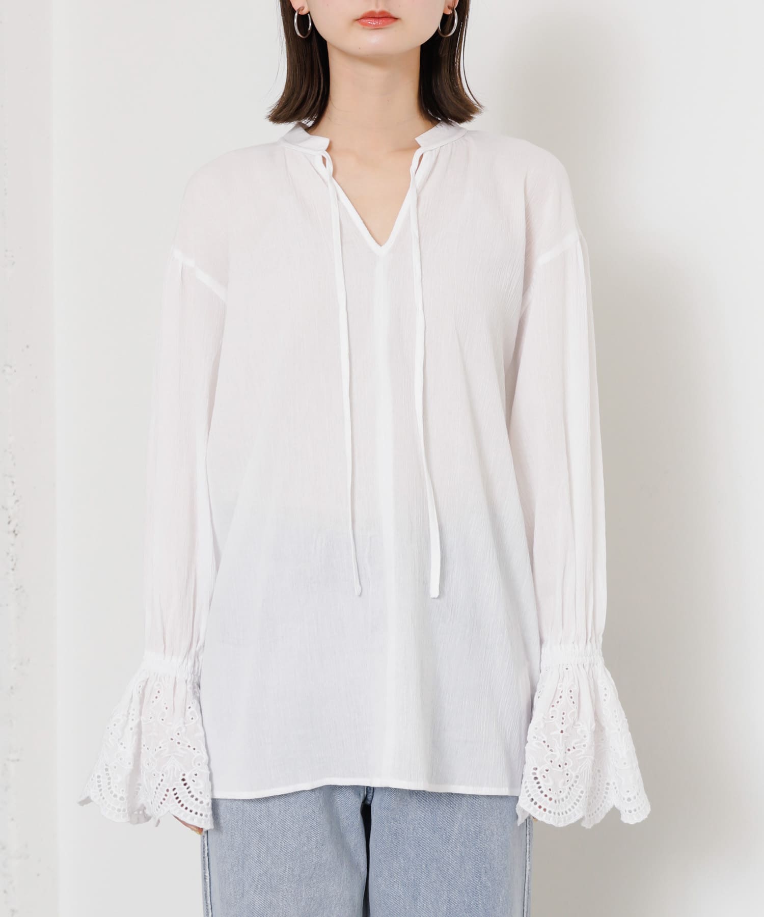 身長：169cm サイズ：one