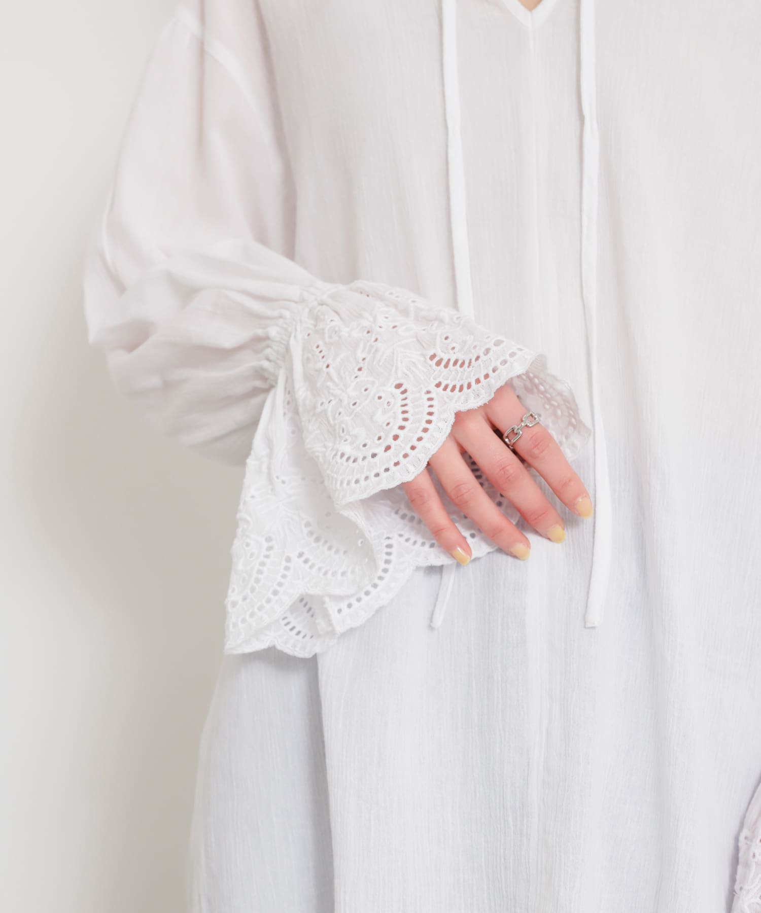 身長：169cm サイズ：one