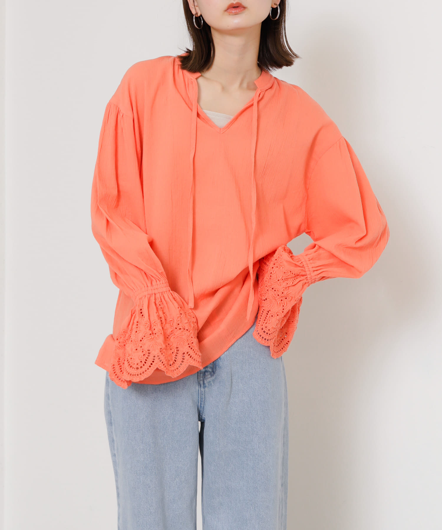 身長：169cm サイズ：one