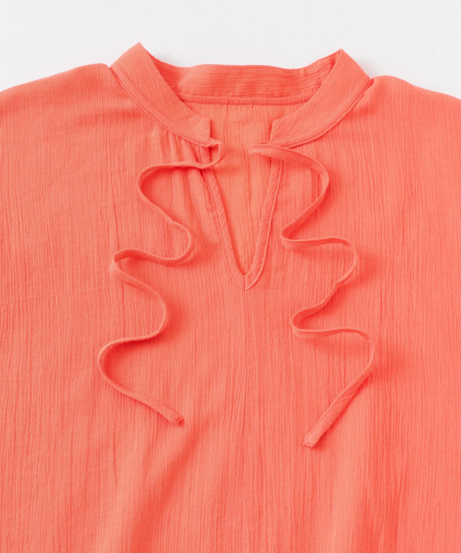 スカラップレースヨウリュウブラウス CORAL one