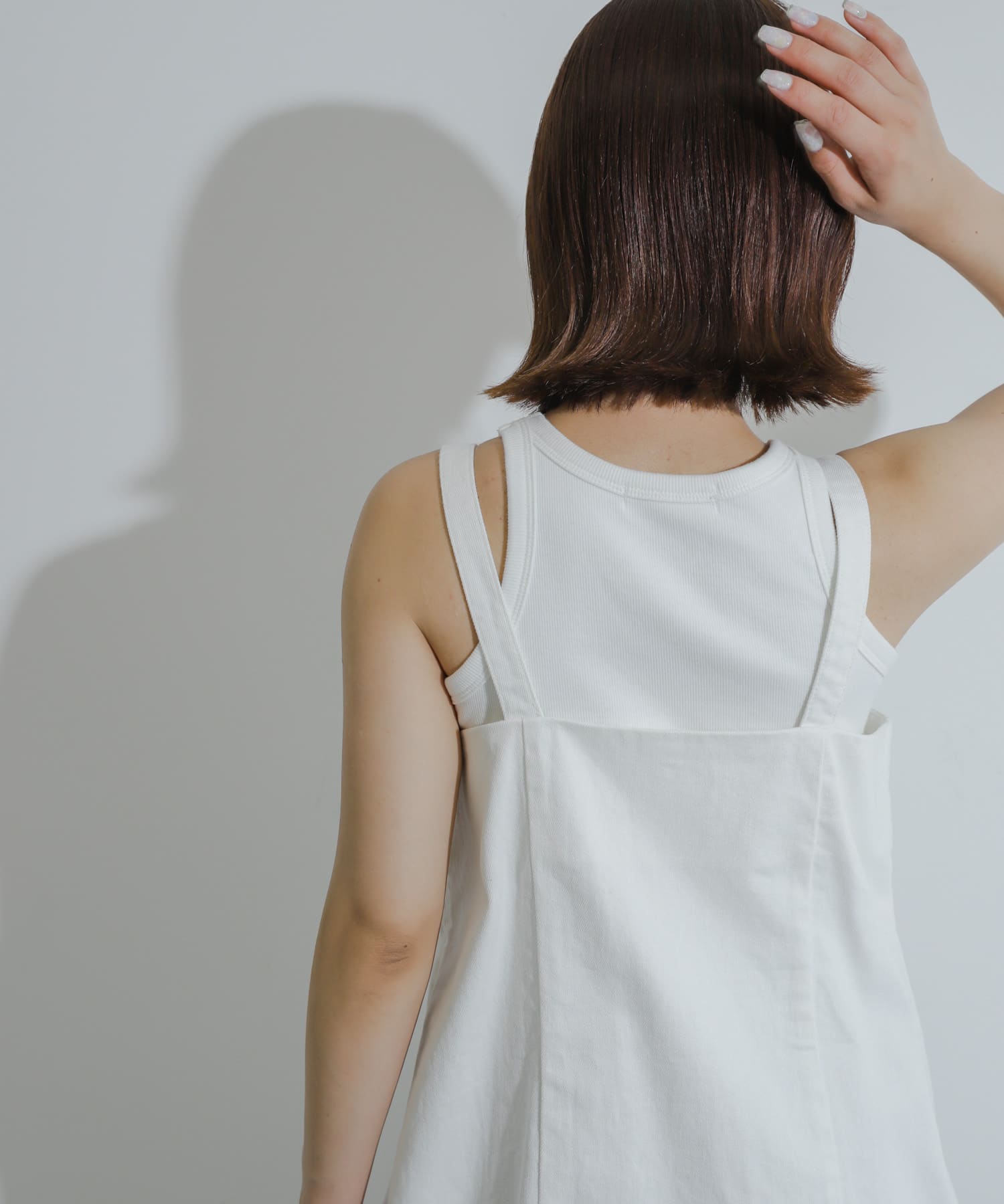 身長：158cm サイズ：one