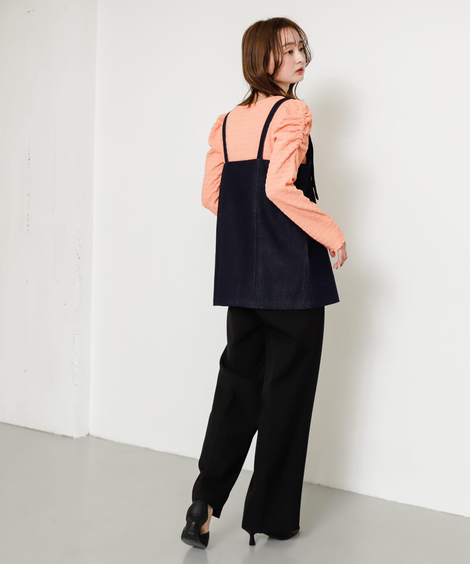 身長：169cm サイズ：one