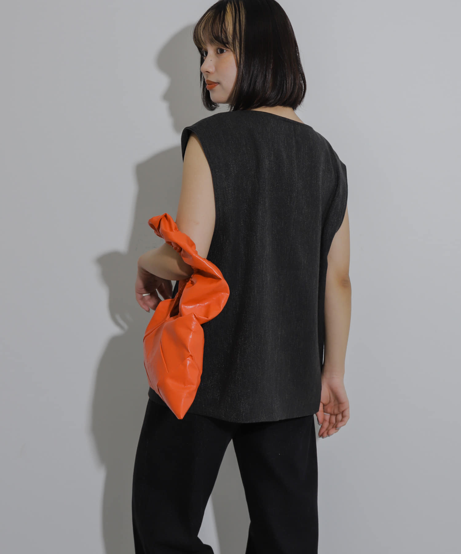 身長：158cm サイズ：one