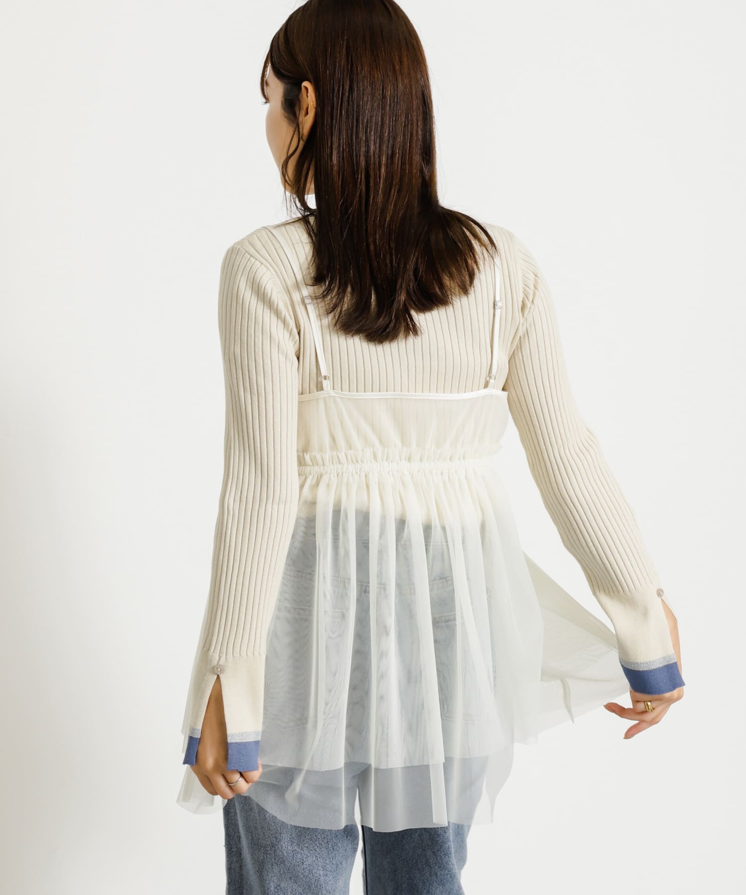 身長：155cm サイズ：one