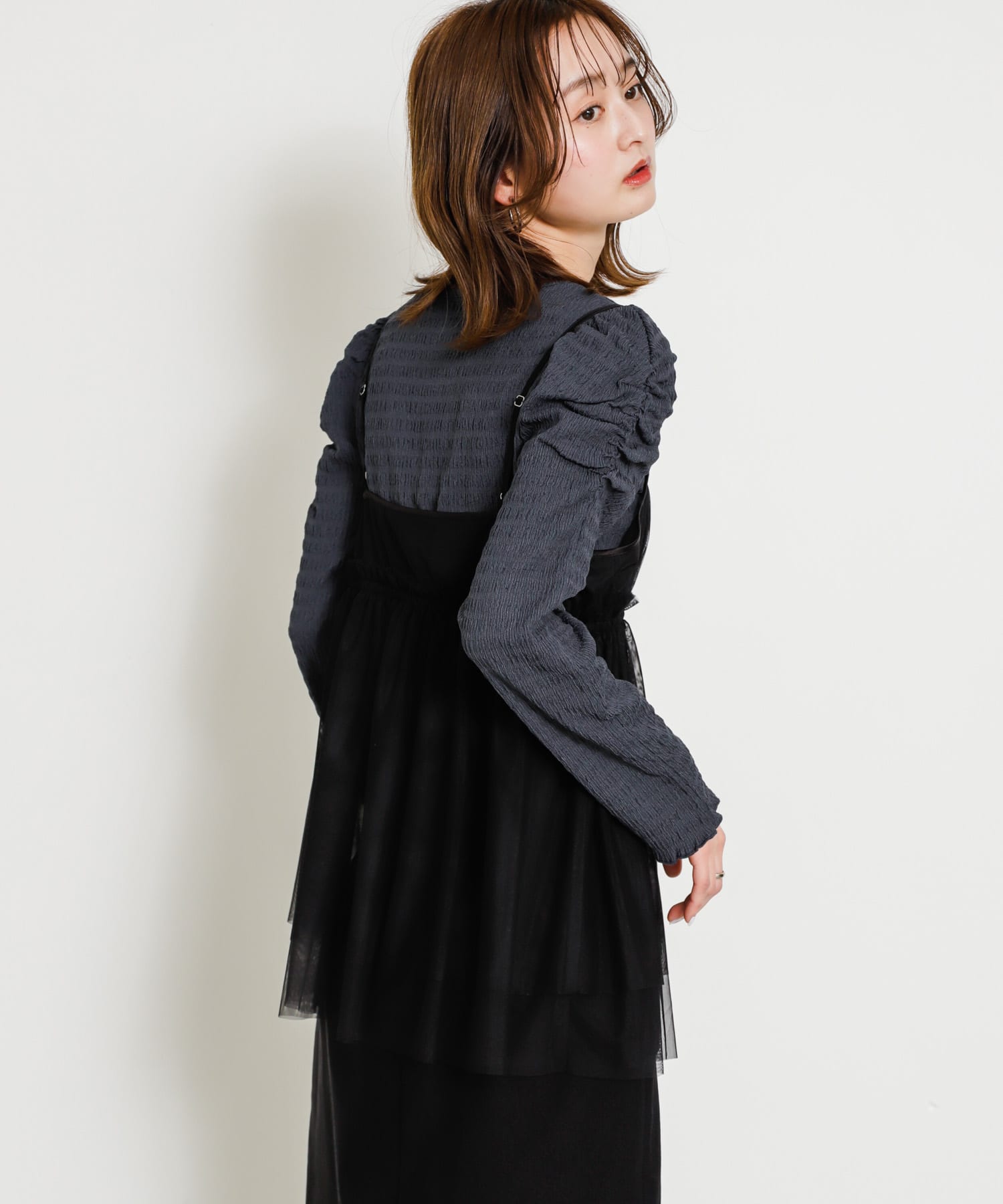 身長：169cm サイズ：one