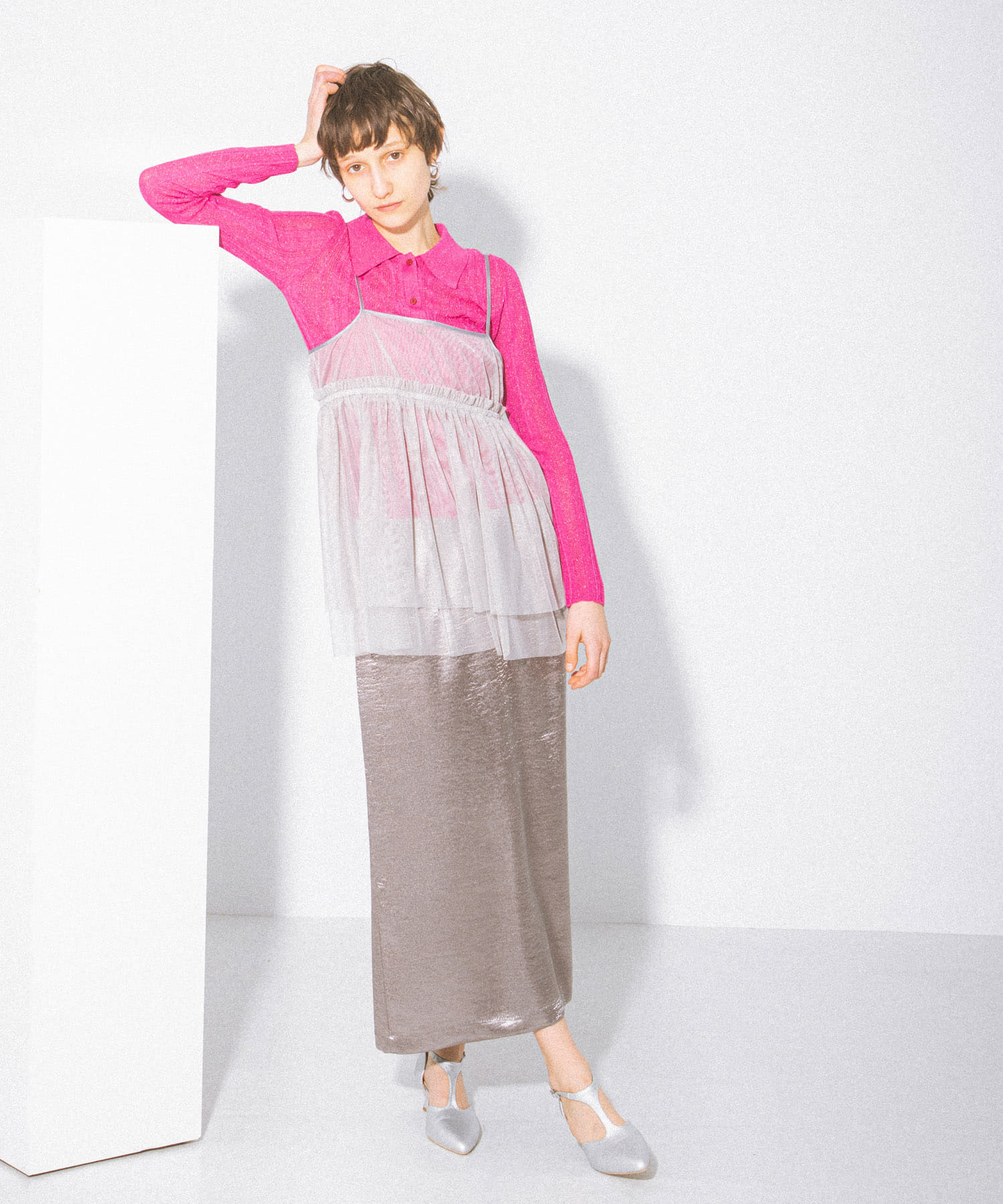 身長：172cm サイズ：one