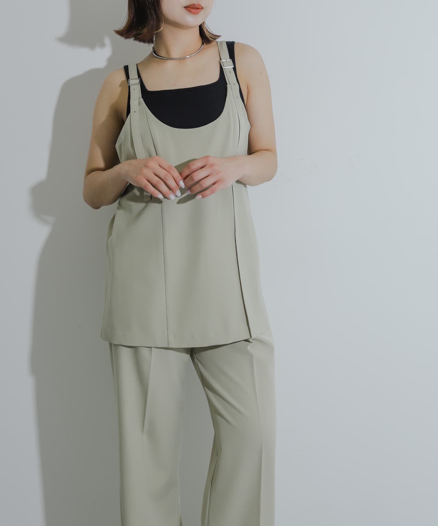 身長：158cm サイズ：one