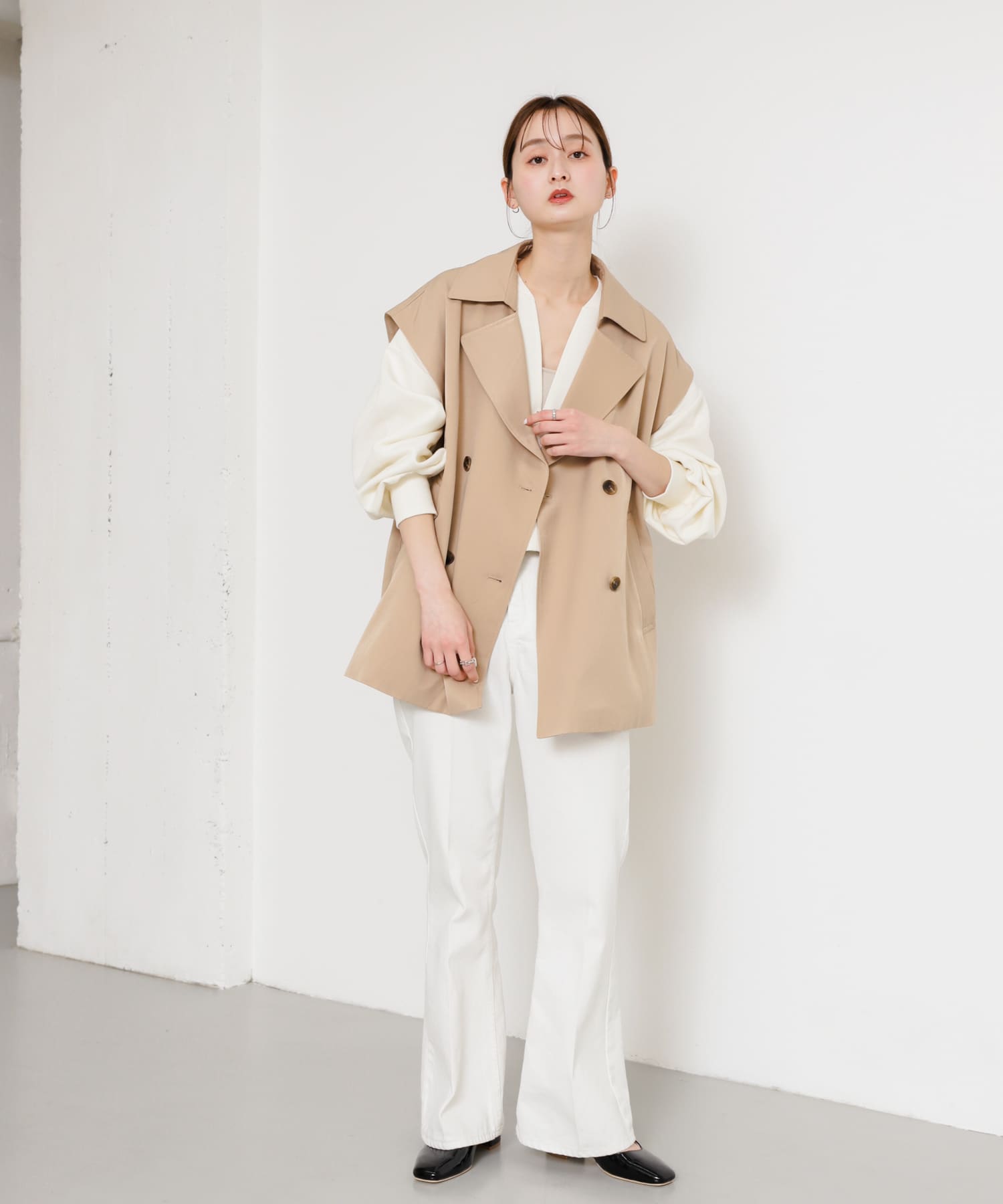 身長：169cm サイズ：L