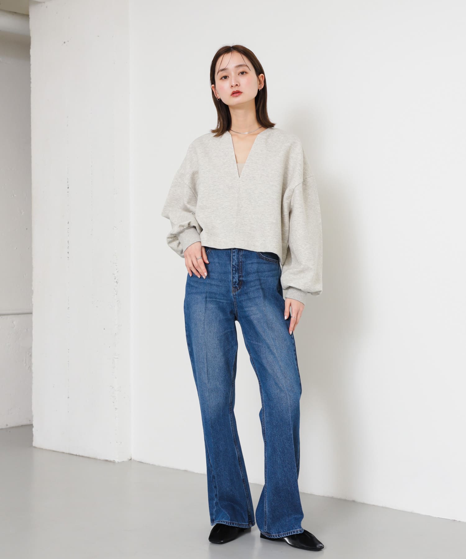 身長：169cm サイズ：L