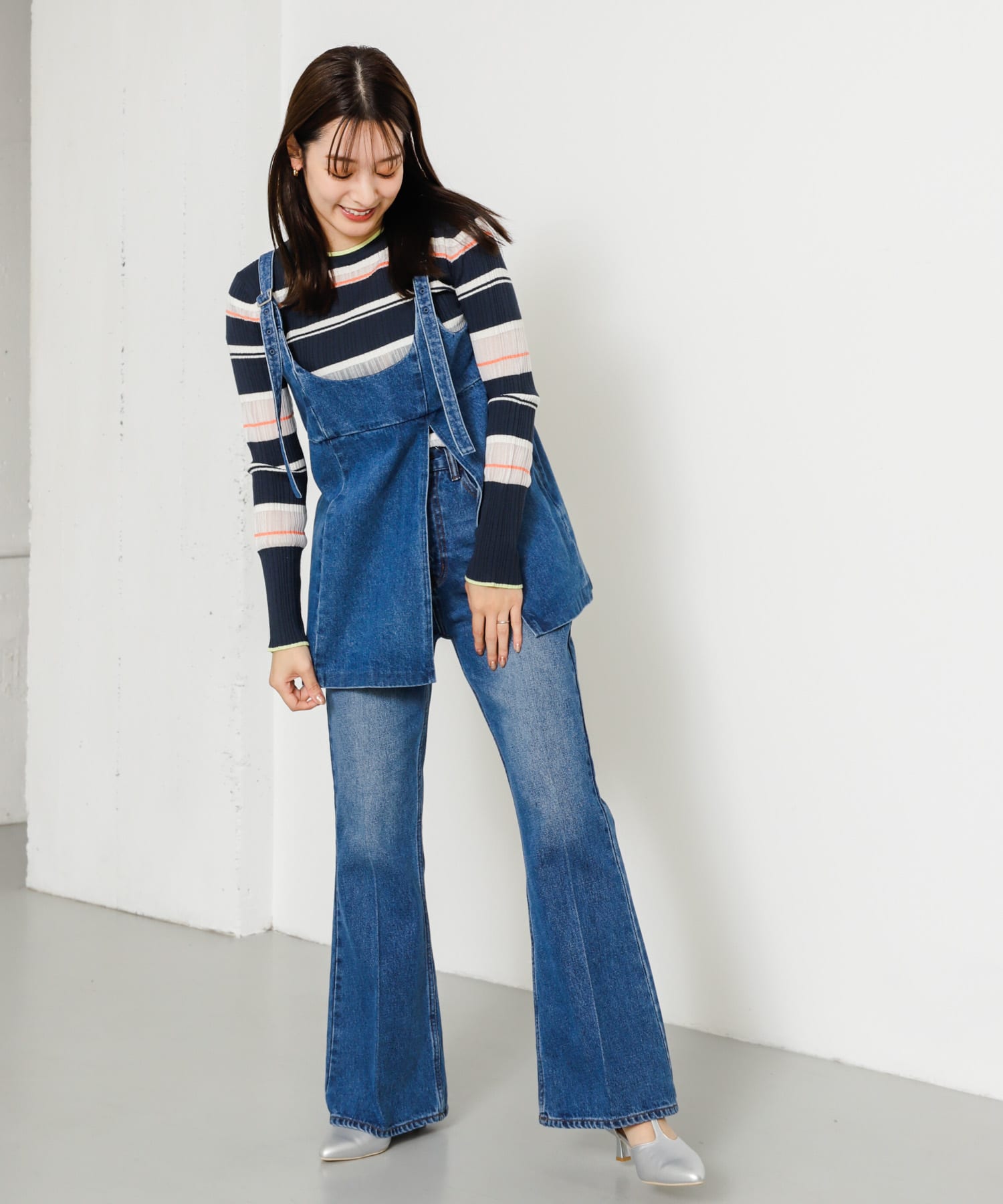 身長：155cm サイズ：M