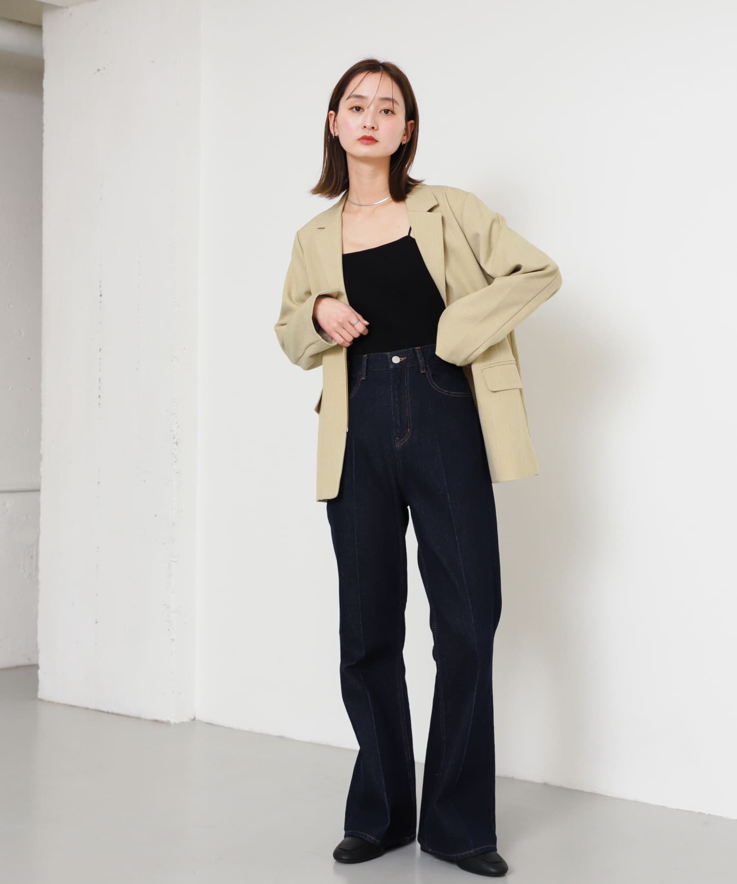 身長：169cm サイズ：L