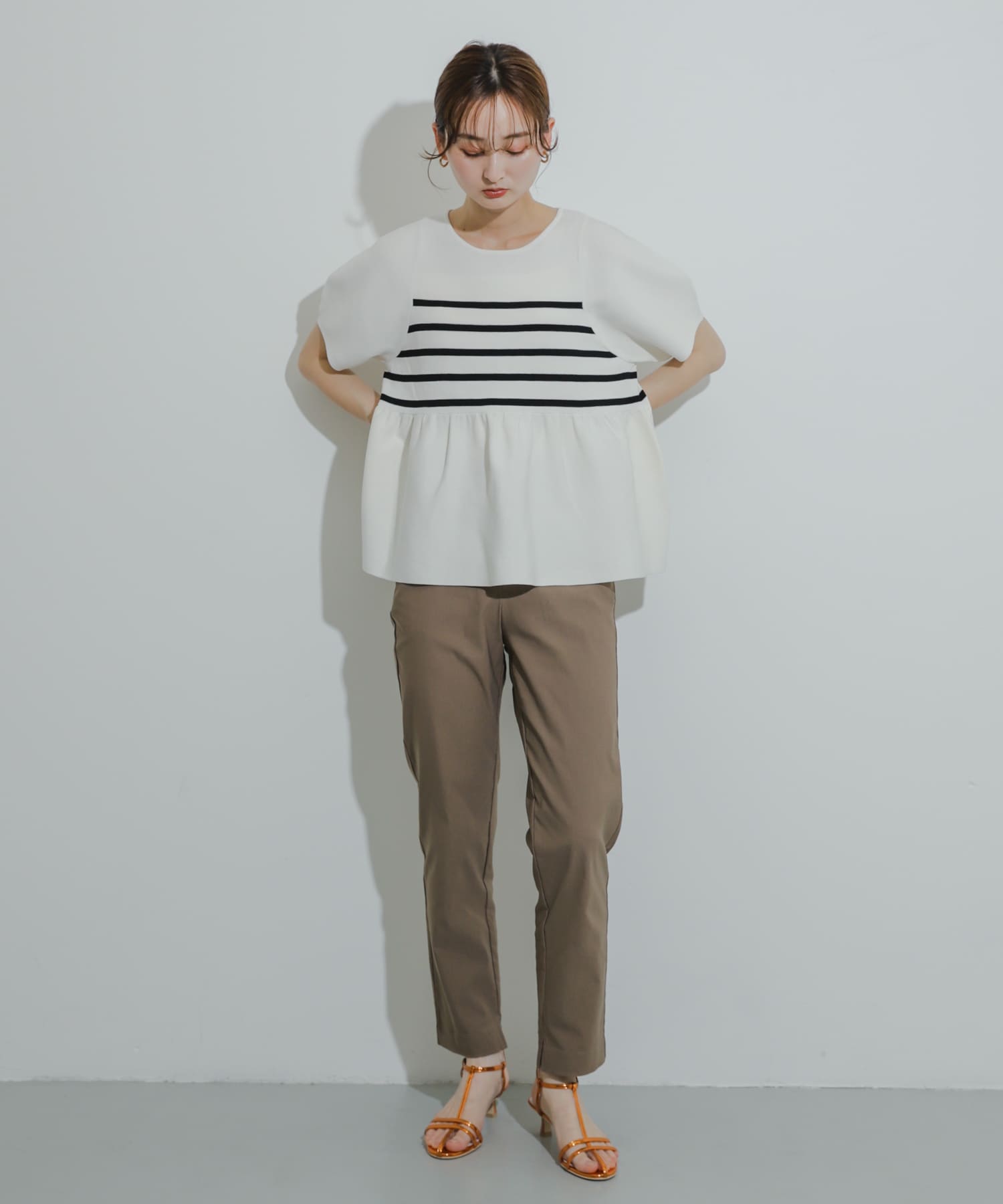 身長：169cm サイズ：L