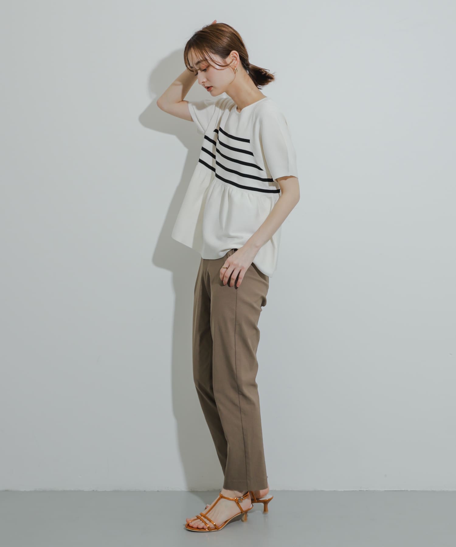 身長：169cm サイズ：L