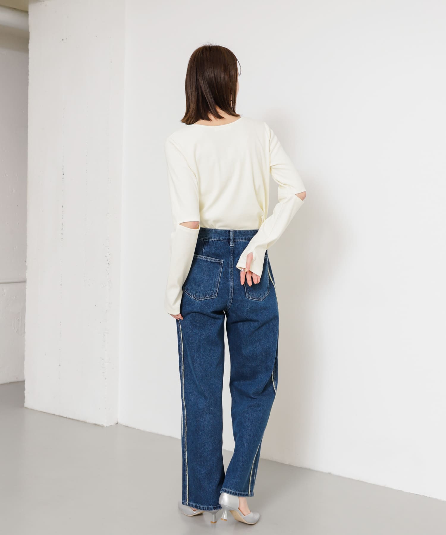 サイドフリンジデニム(S L.BLUE): ボトム｜URBAN RESEARCH公式