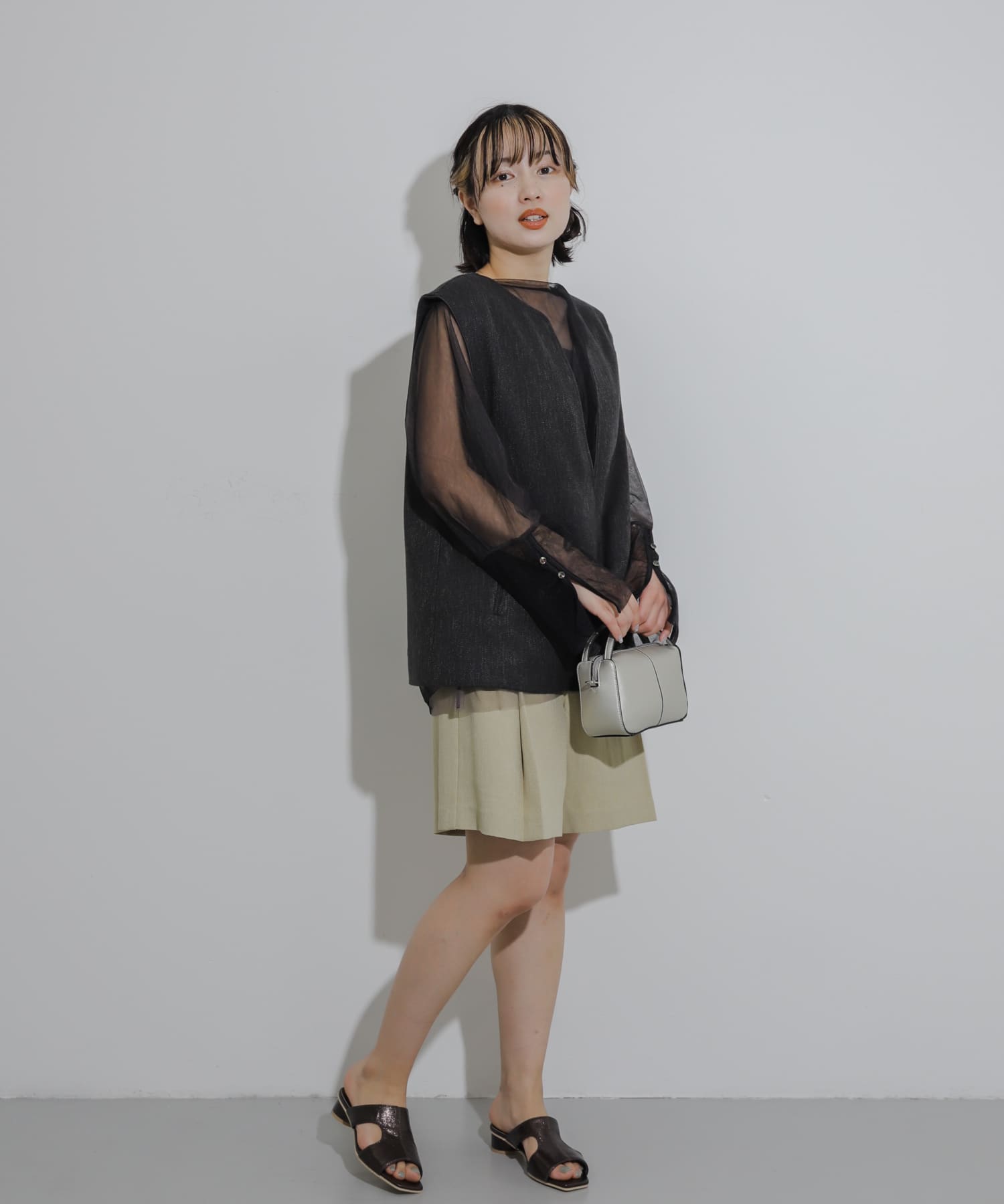 身長：158cm サイズ：M