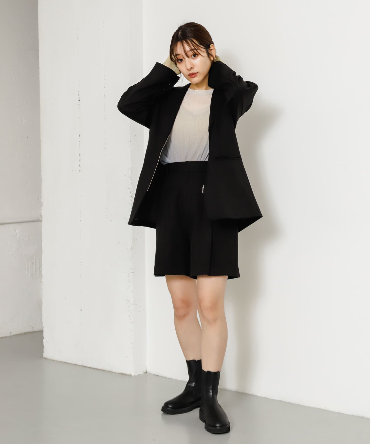 身長：155cm サイズ：S