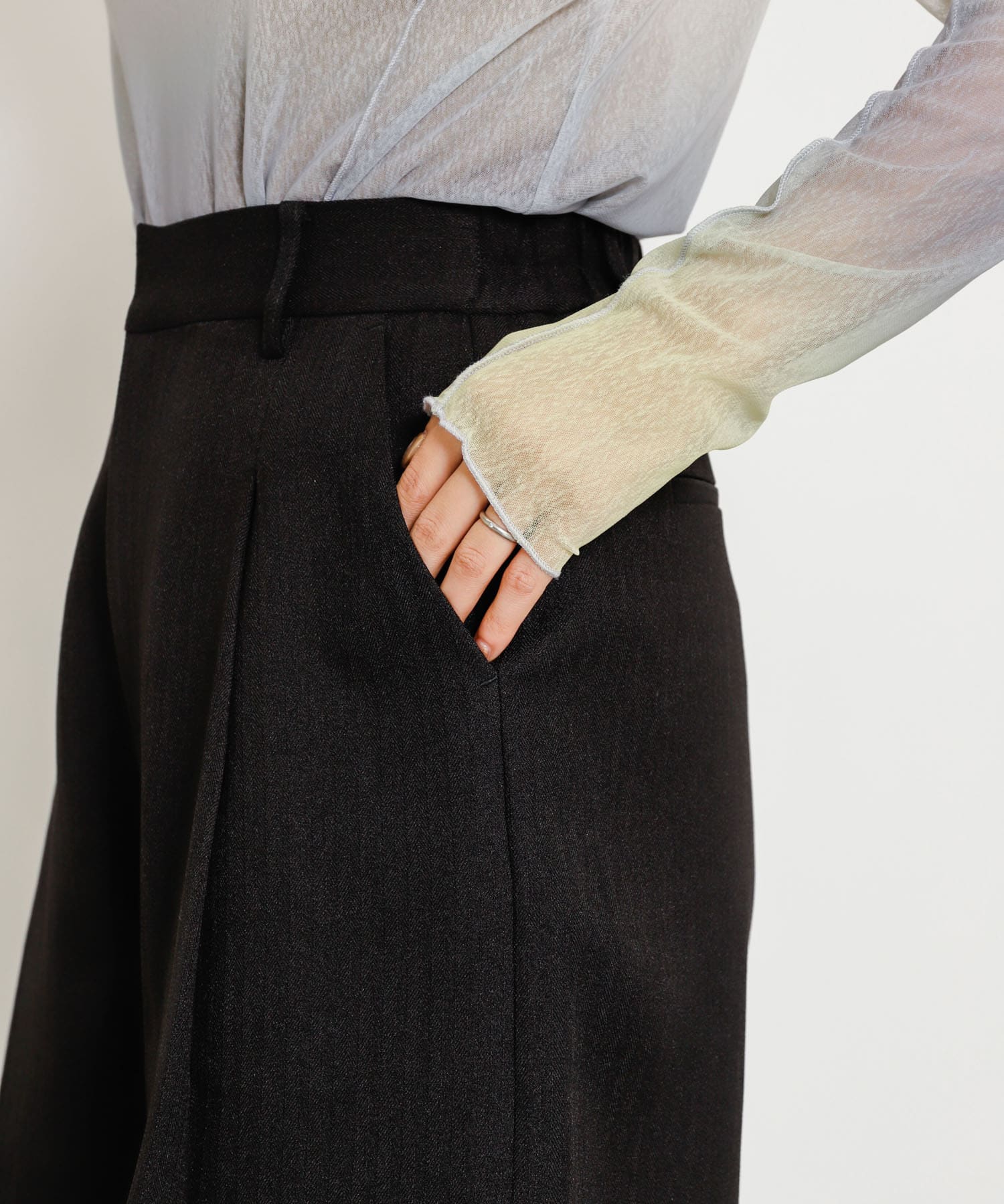 身長：155cm サイズ：S