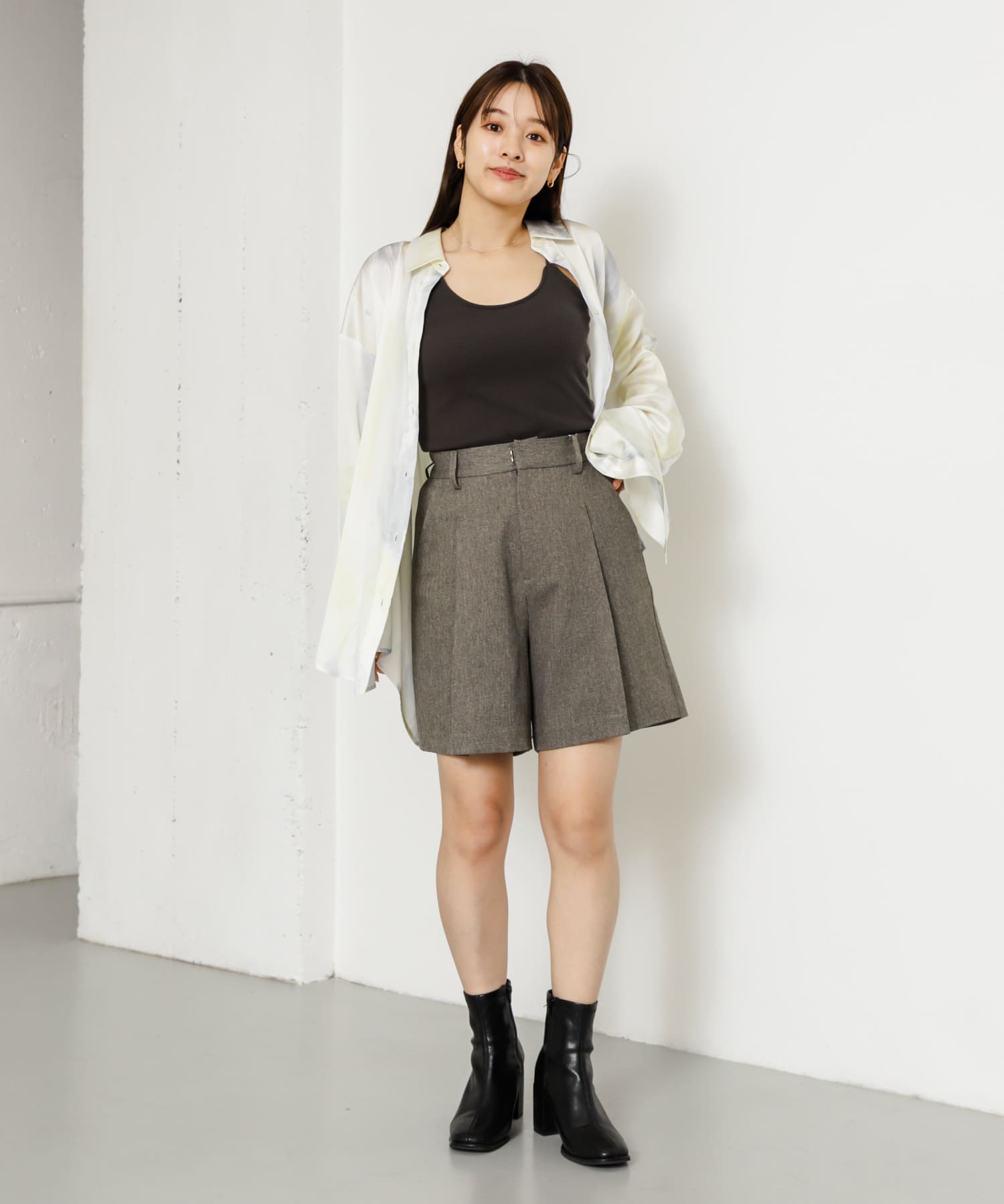 身長：155cm サイズ：S