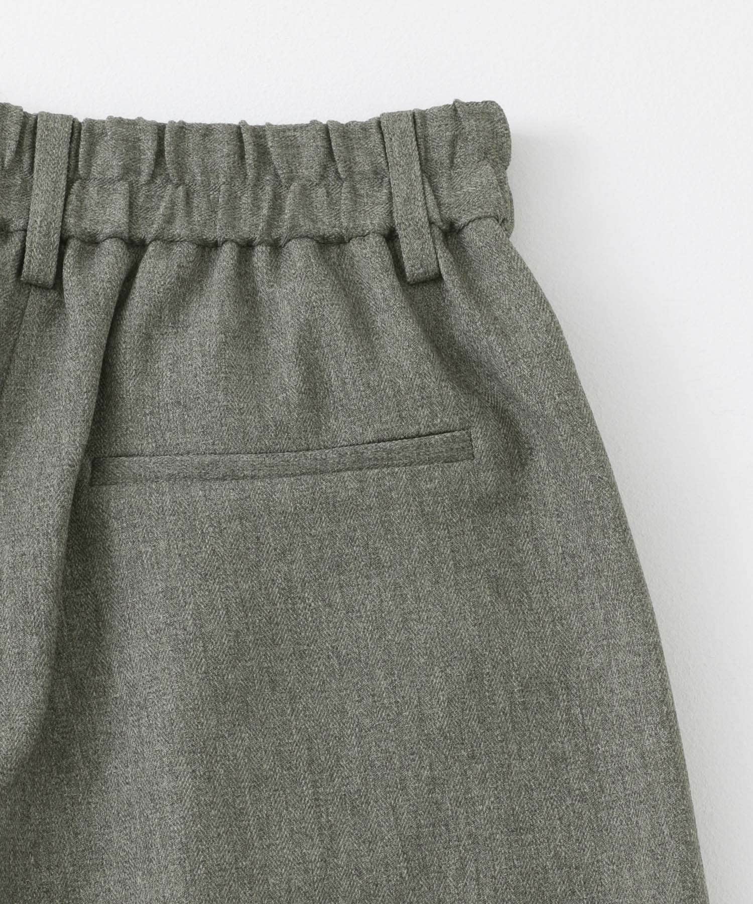 タックバミューダパンツ GRAY S