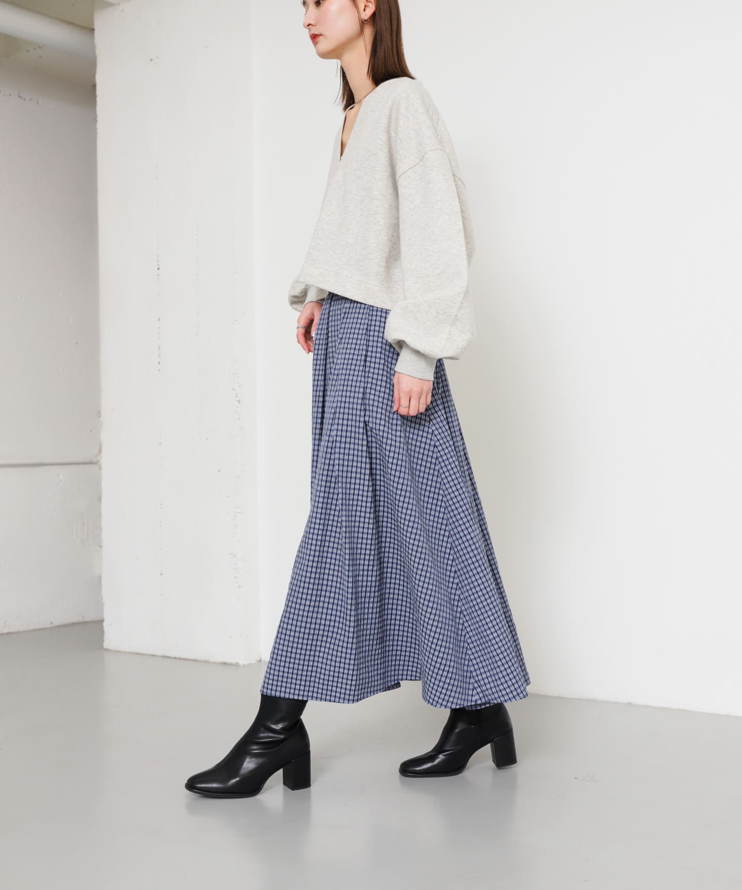 身長：169cm サイズ：one