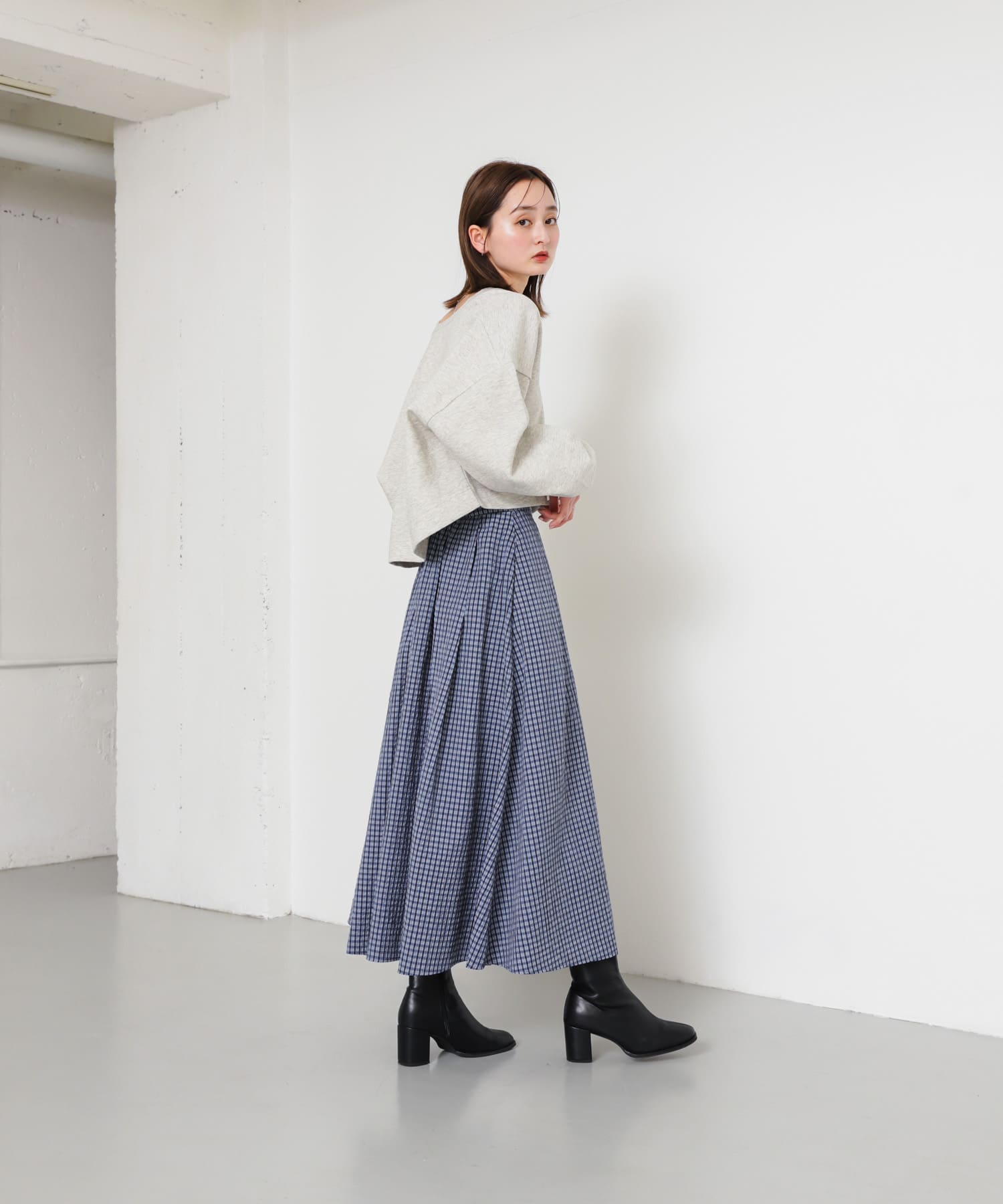 身長：169cm サイズ：one