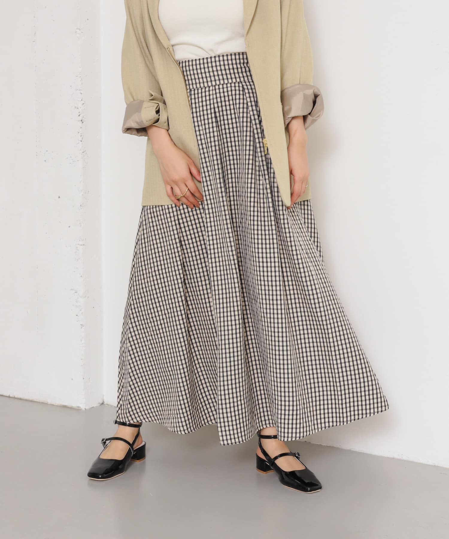 身長：155cm サイズ：one