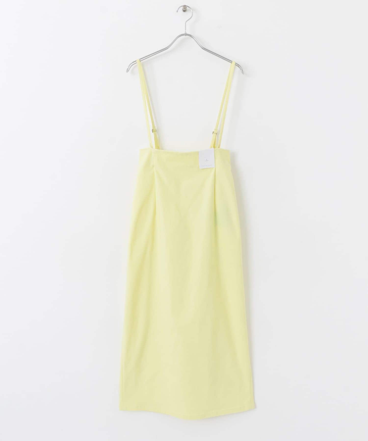 ストレッチサスツキハイウエストスカート YELLOW XS