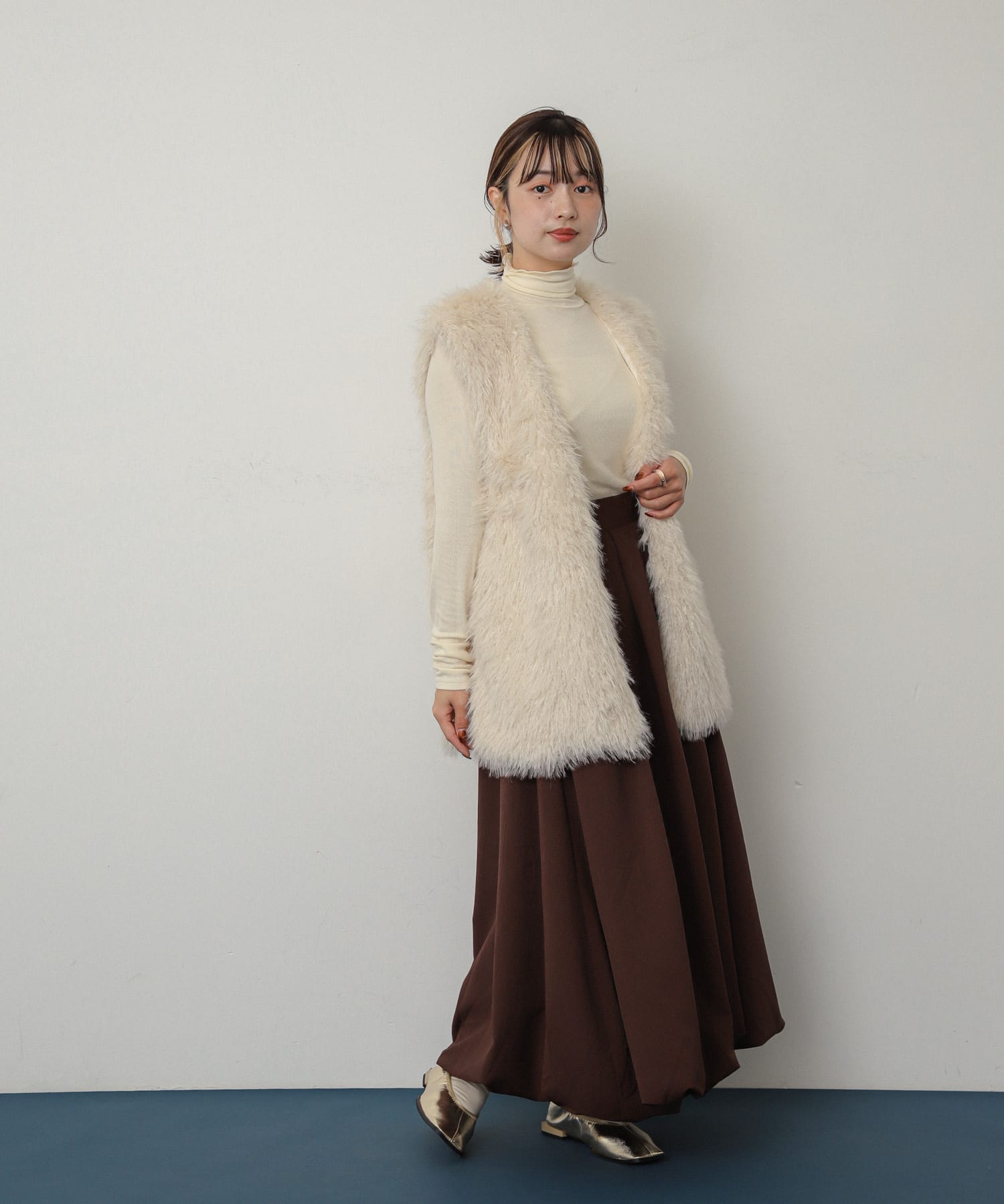 身長：158cm サイズ：M