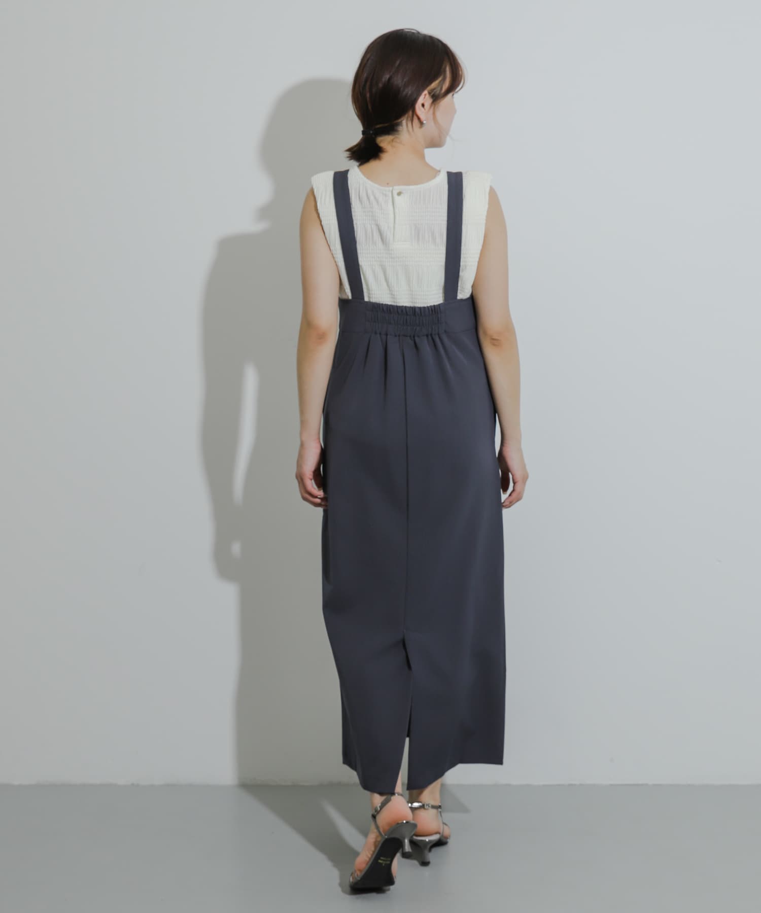 身長：158cm サイズ：one