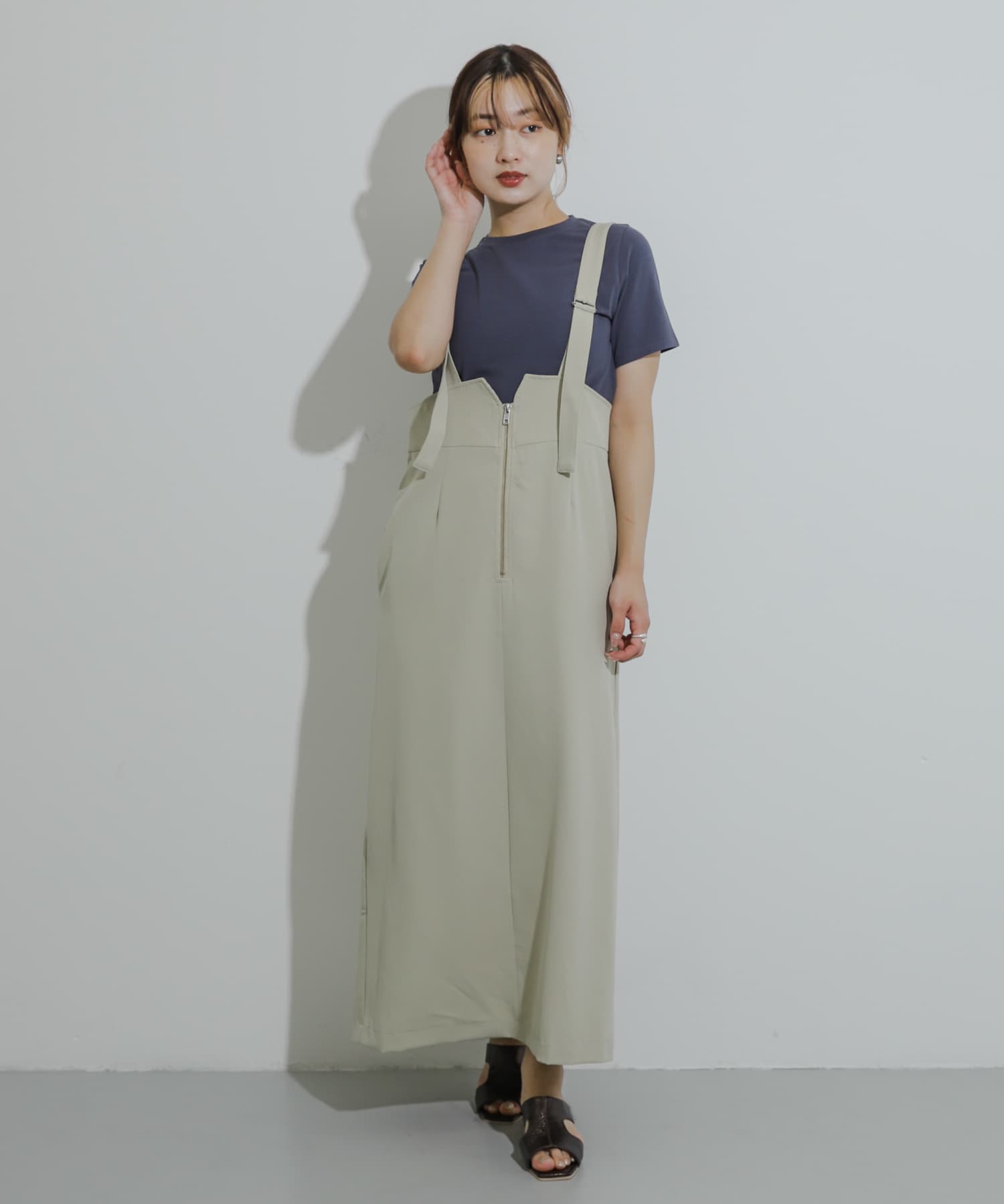 身長：158cm サイズ：one