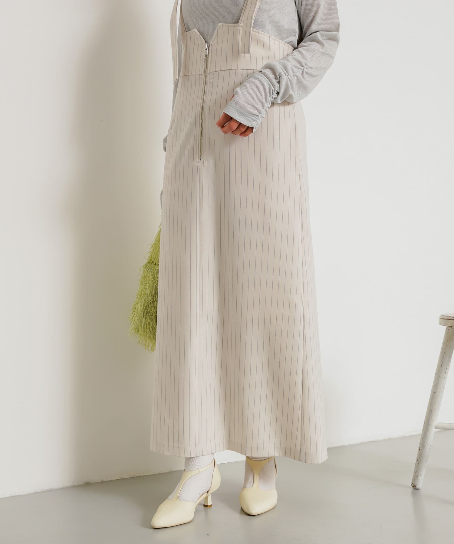 身長：158cm サイズ：one