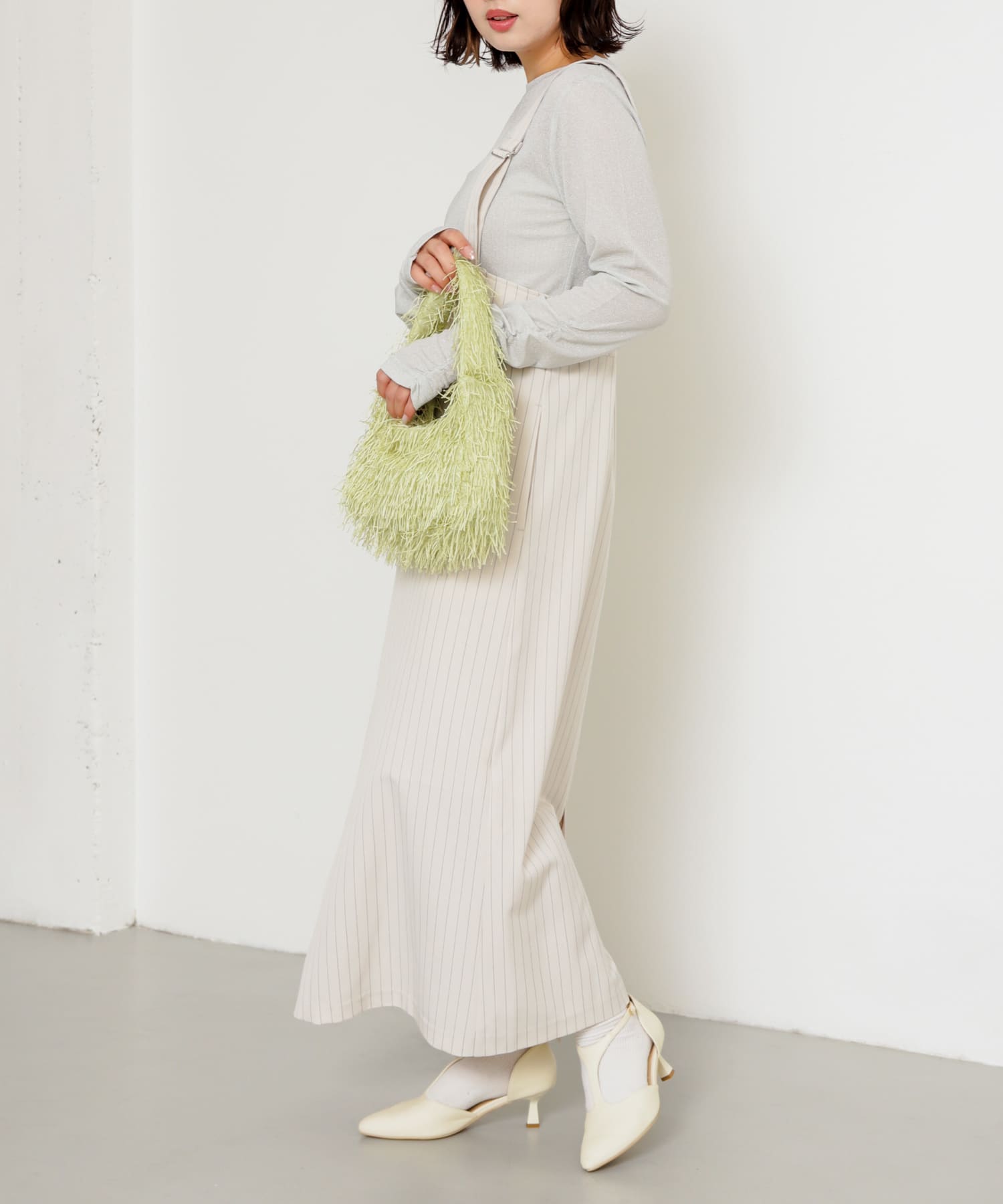 身長：158cm サイズ：one