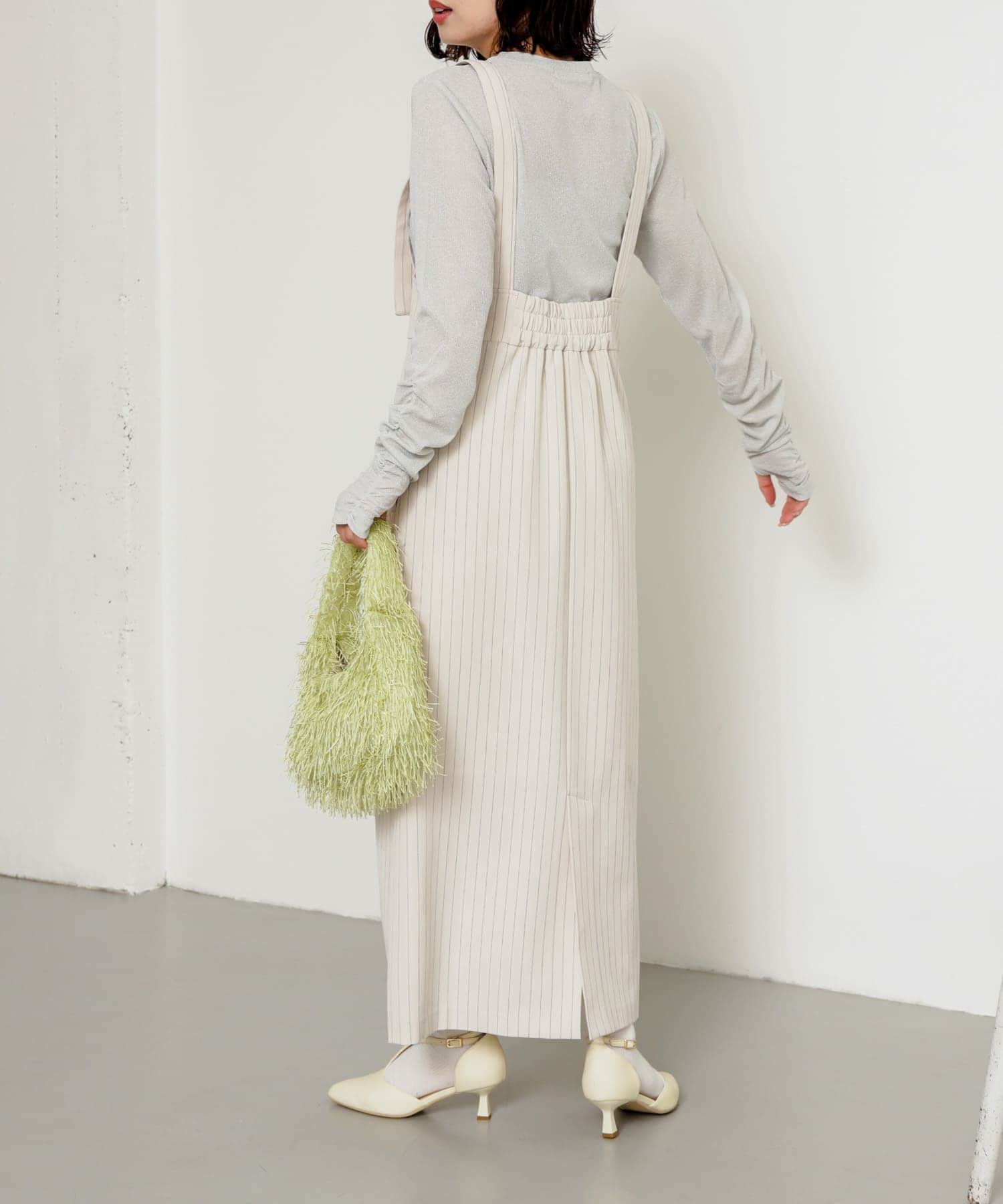 身長：158cm サイズ：one