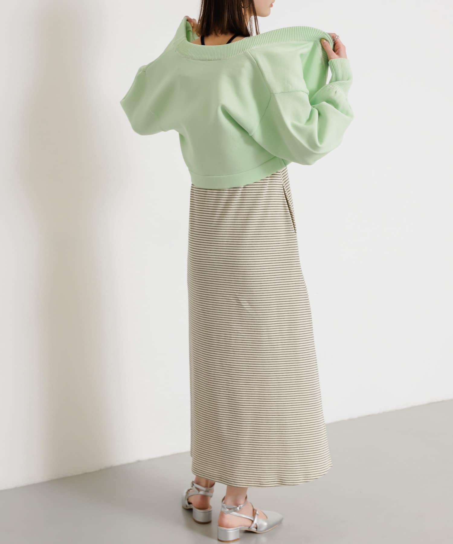 身長：169cm サイズ：one