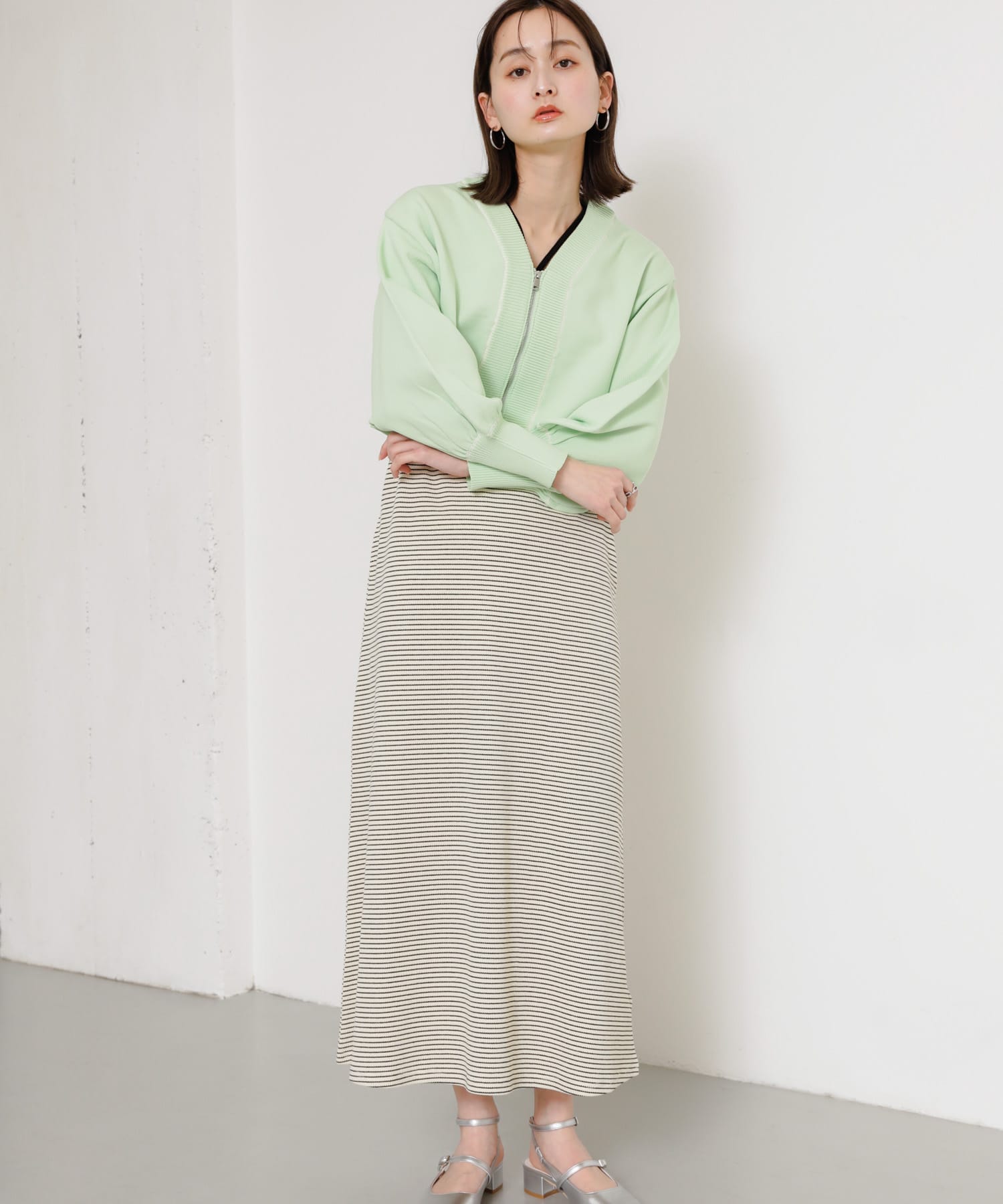 身長：169cm サイズ：one
