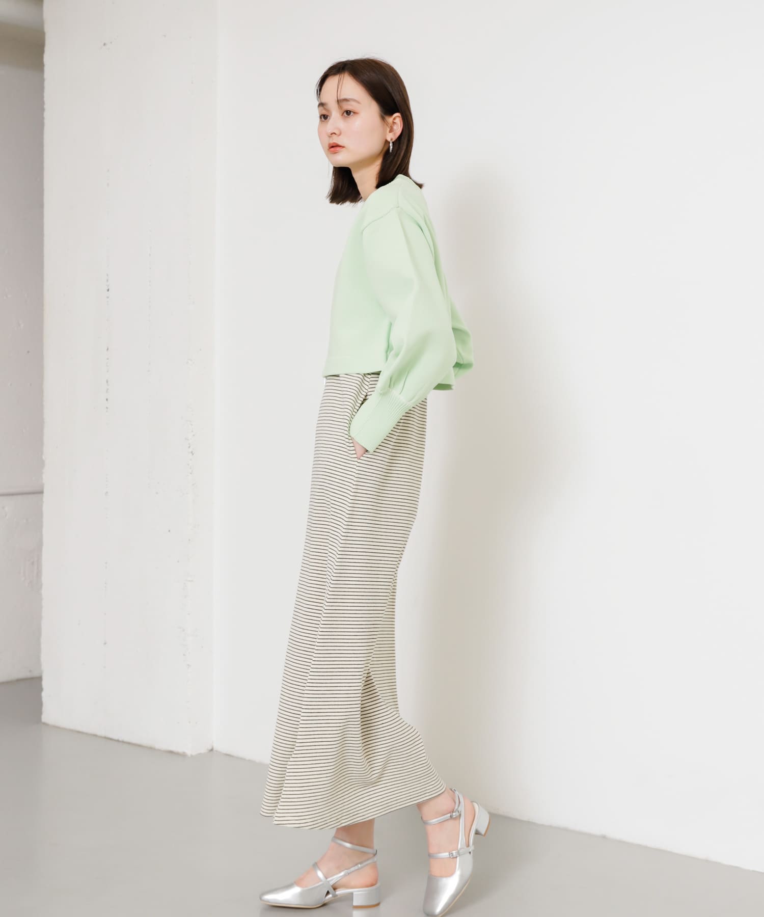 身長：169cm サイズ：one