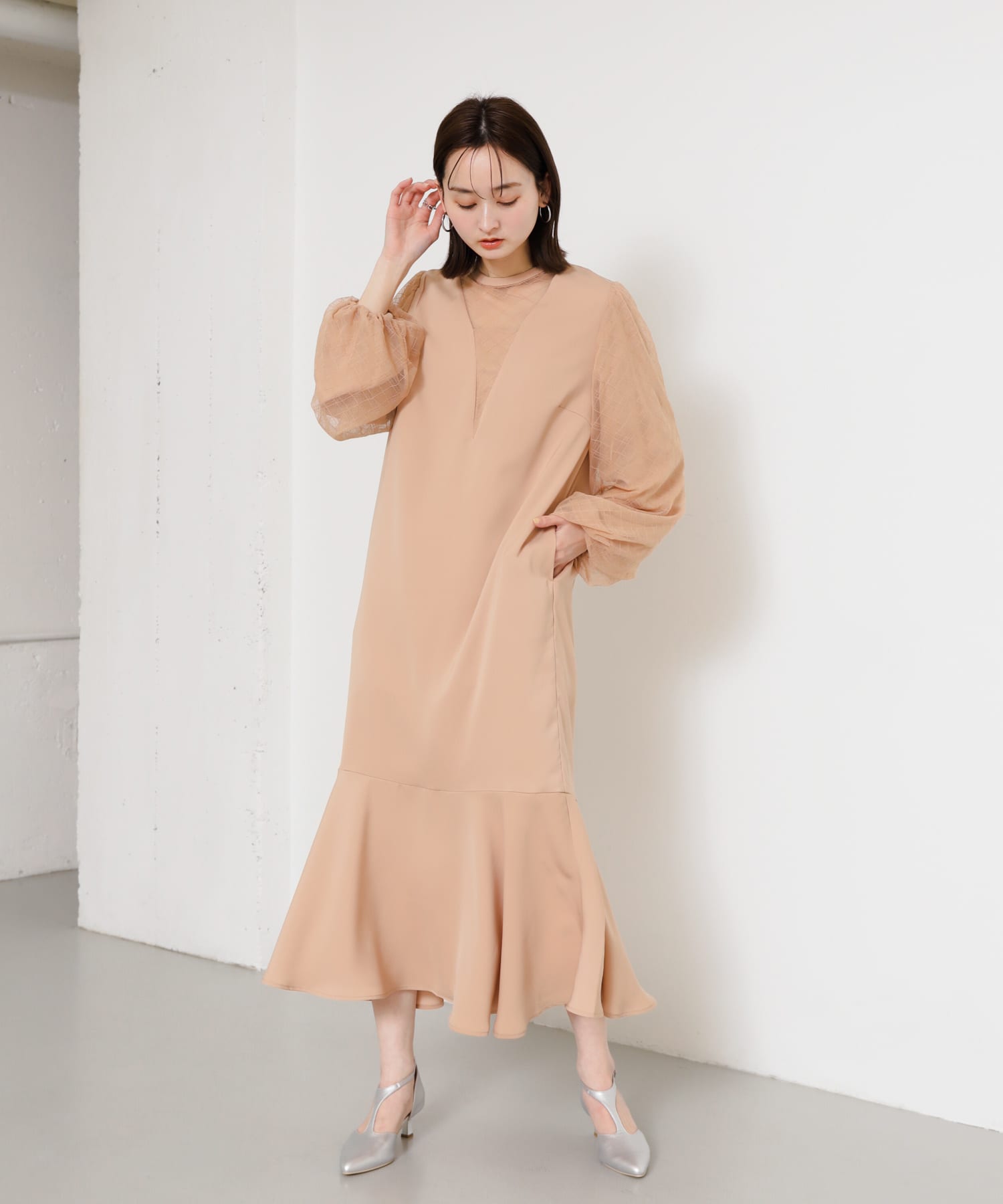 身長：169cm サイズ：one