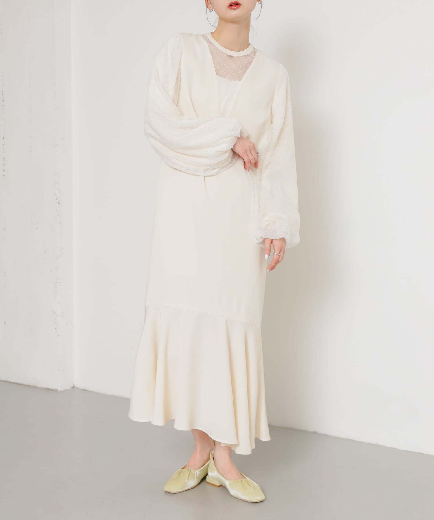 身長：169cm サイズ：one