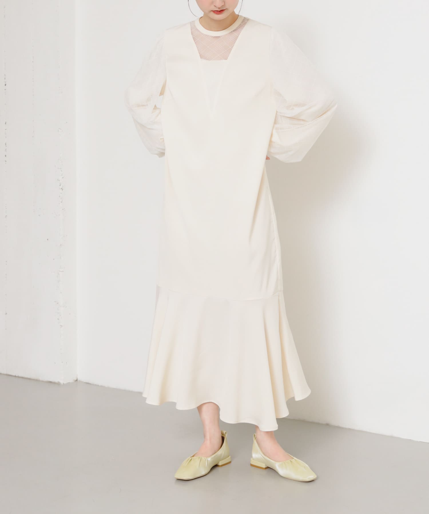身長：169cm サイズ：one