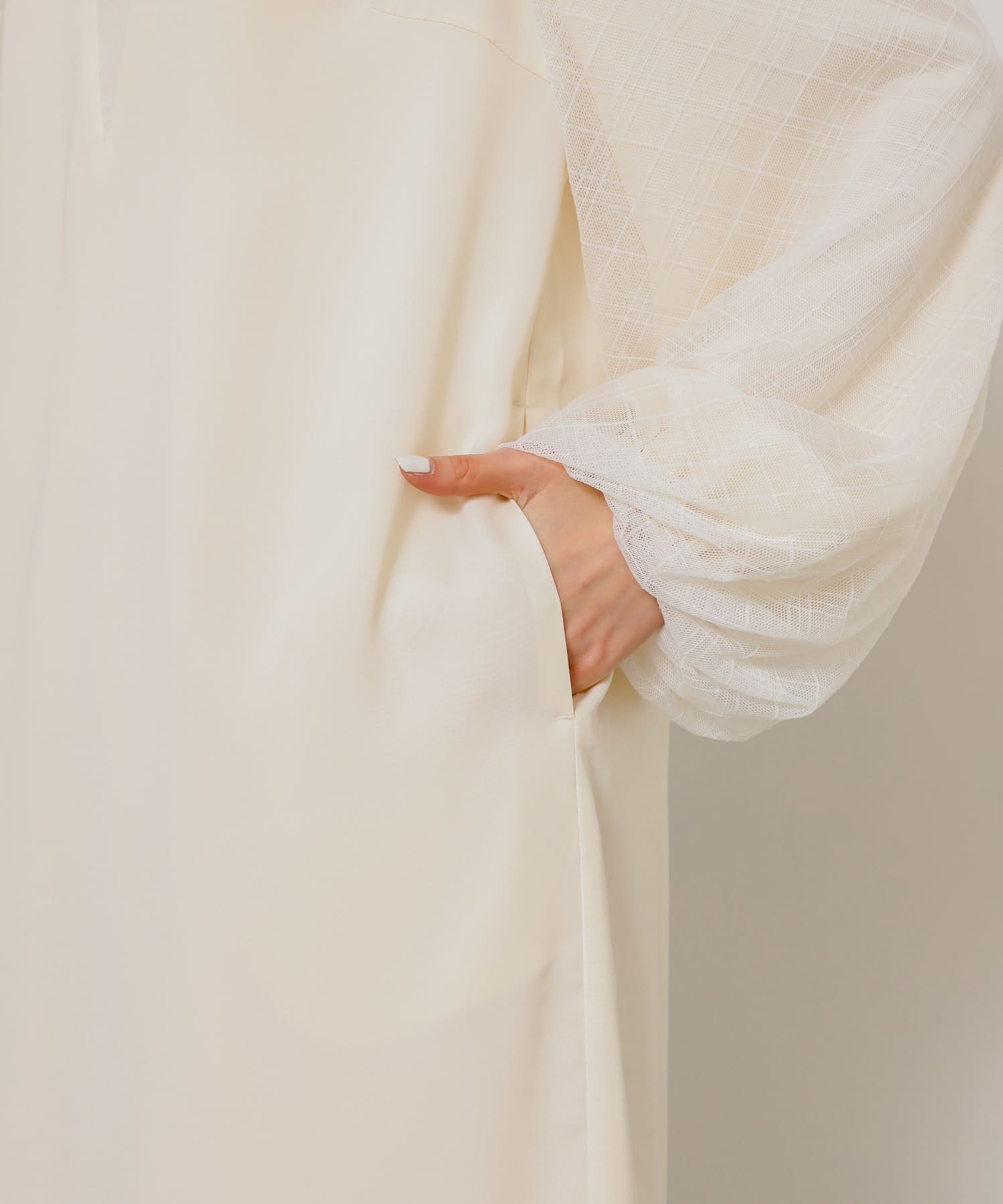 身長：169cm サイズ：one