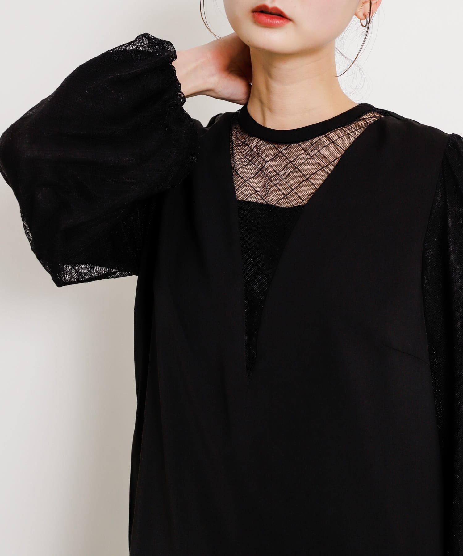 身長：169cm サイズ：one