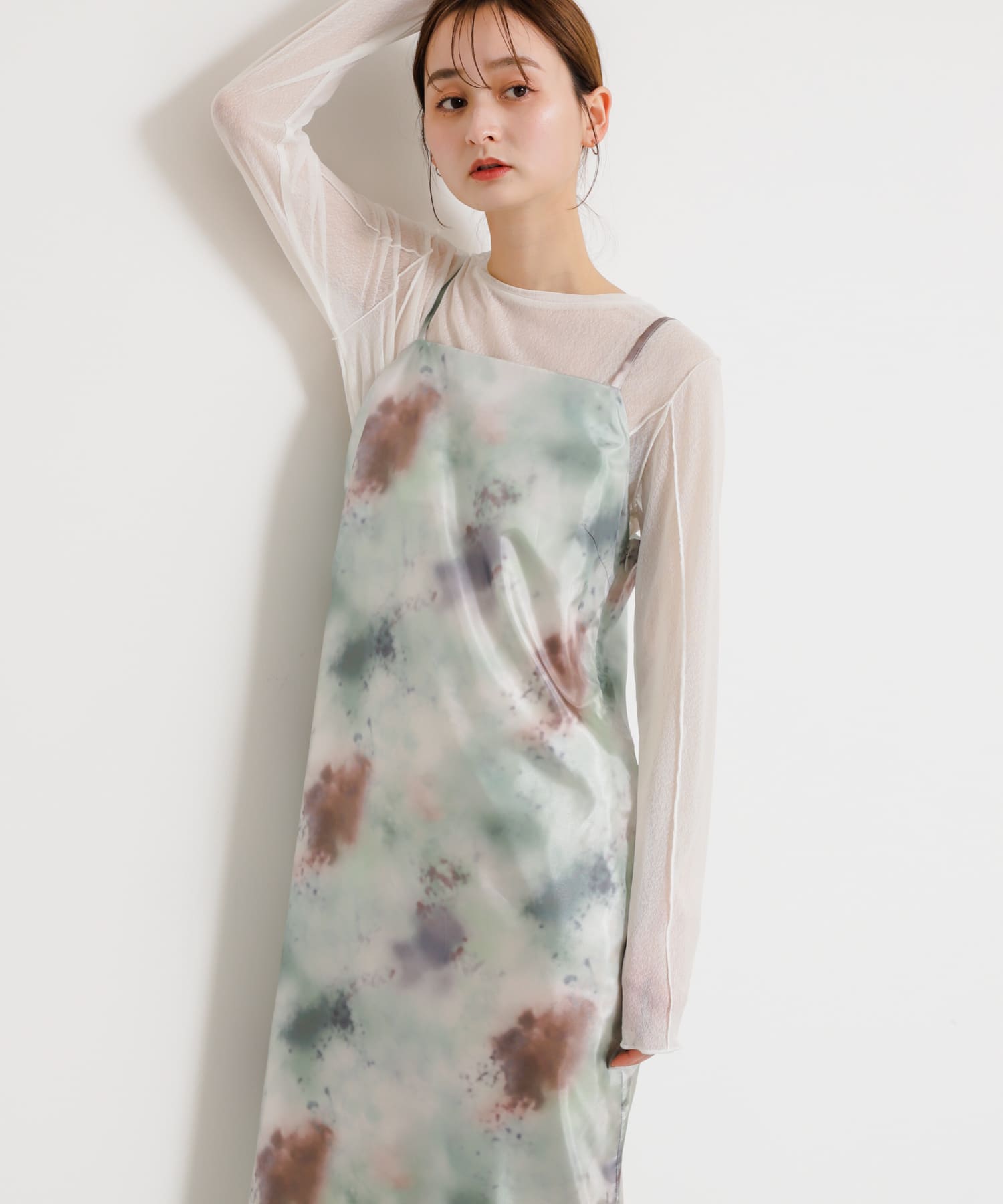 身長：169cm サイズ：one