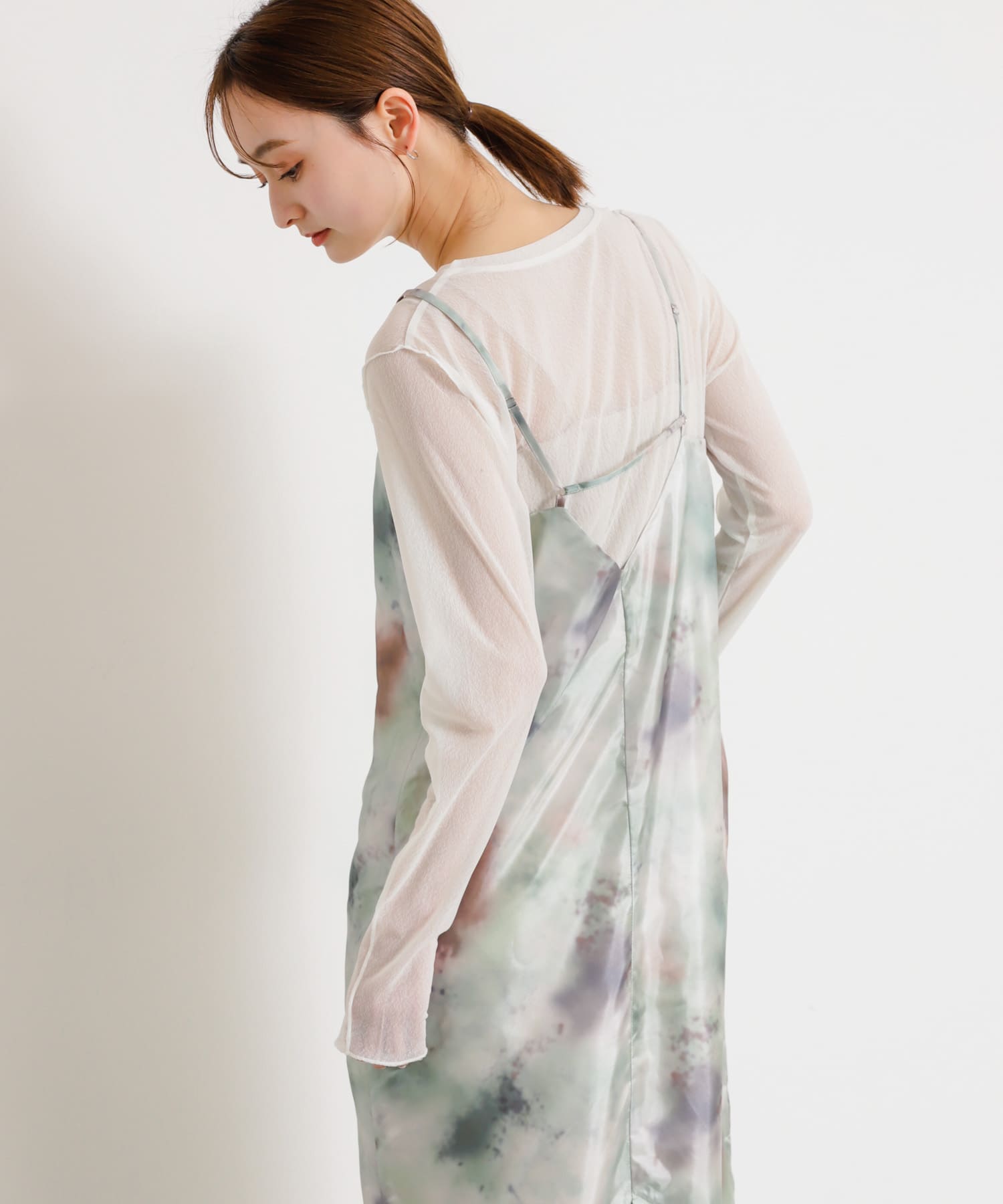 身長：169cm サイズ：one