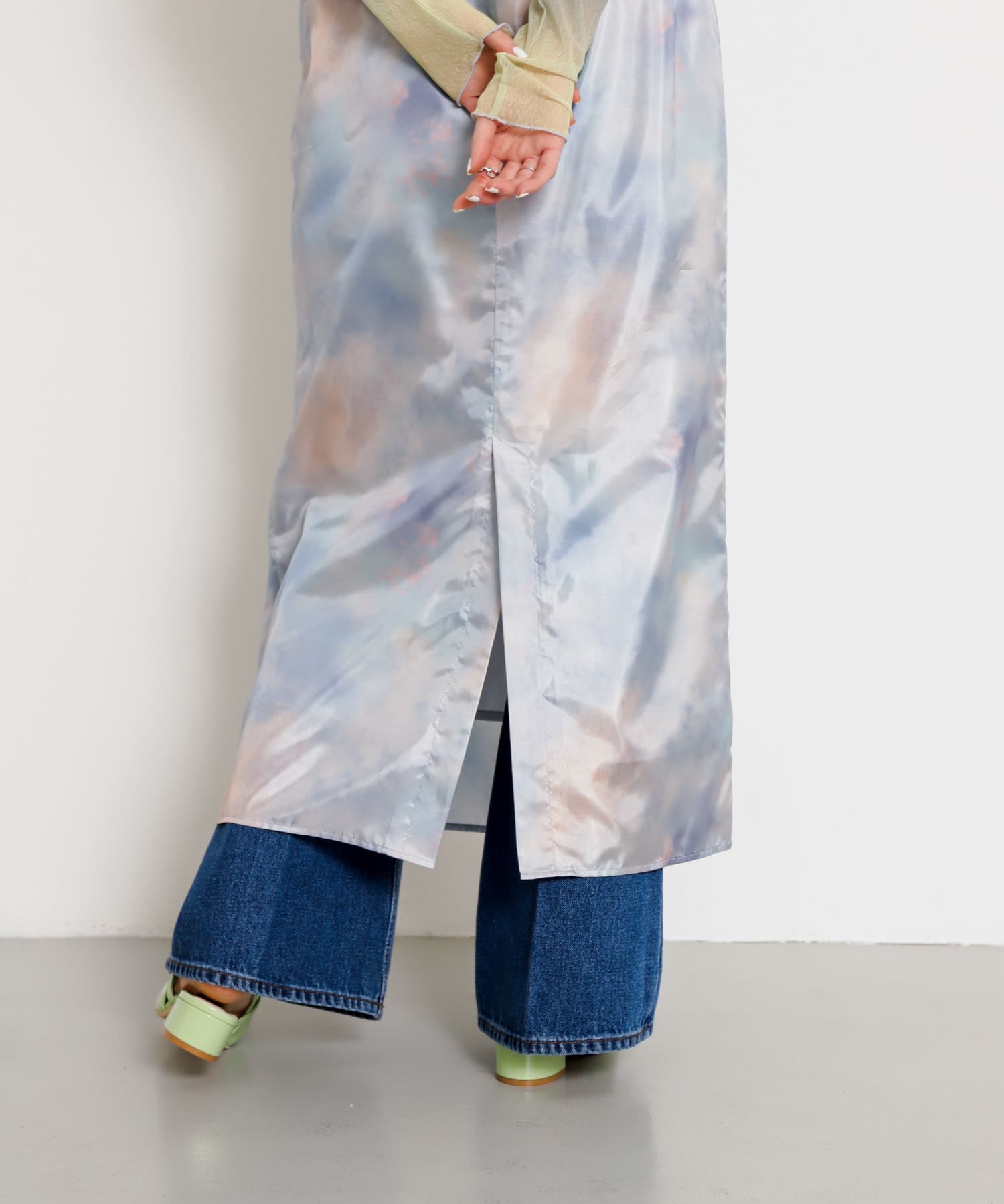 身長：169cm サイズ：one