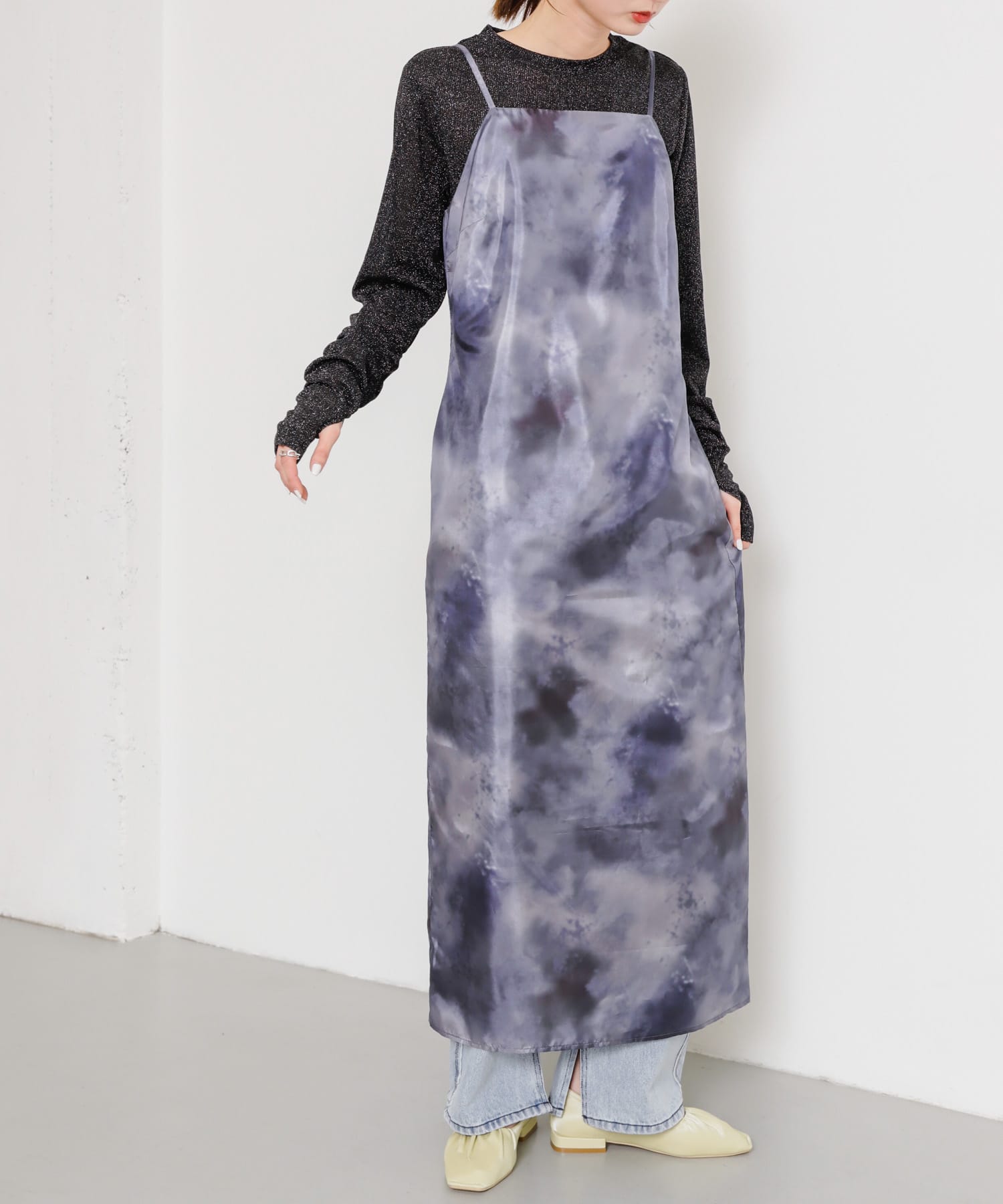 身長：169cm サイズ：one