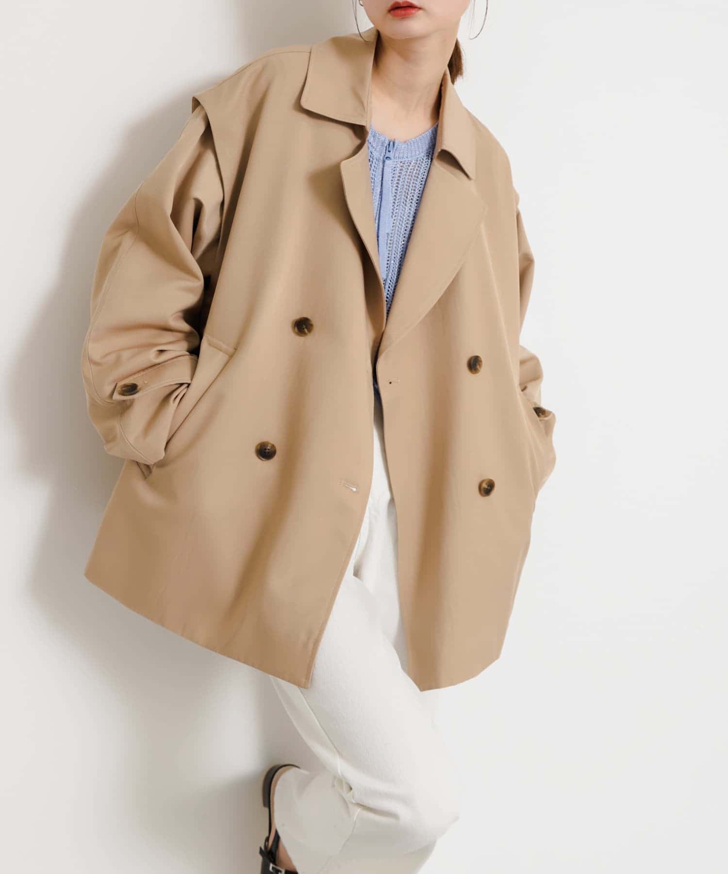 身長：169cm サイズ：one