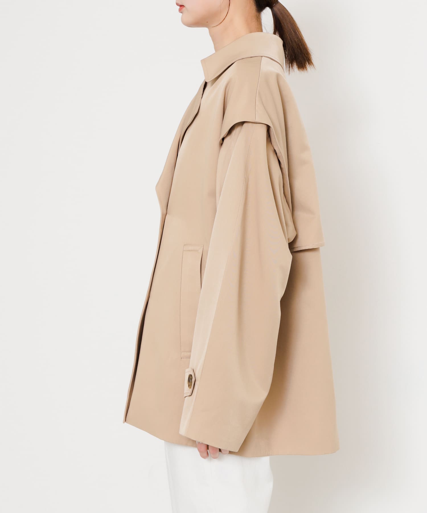 2WAYショートトレンチコート(one IVORY): アウター｜URBAN RESEARCH